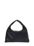 Bottega Veneta Women Tote Bag In Leather With Intrecciato Hop Motif