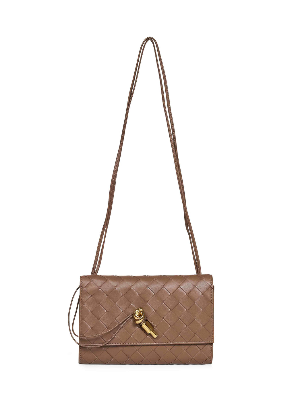 Bottega Veneta Women Pinecone Andiamo Pouch