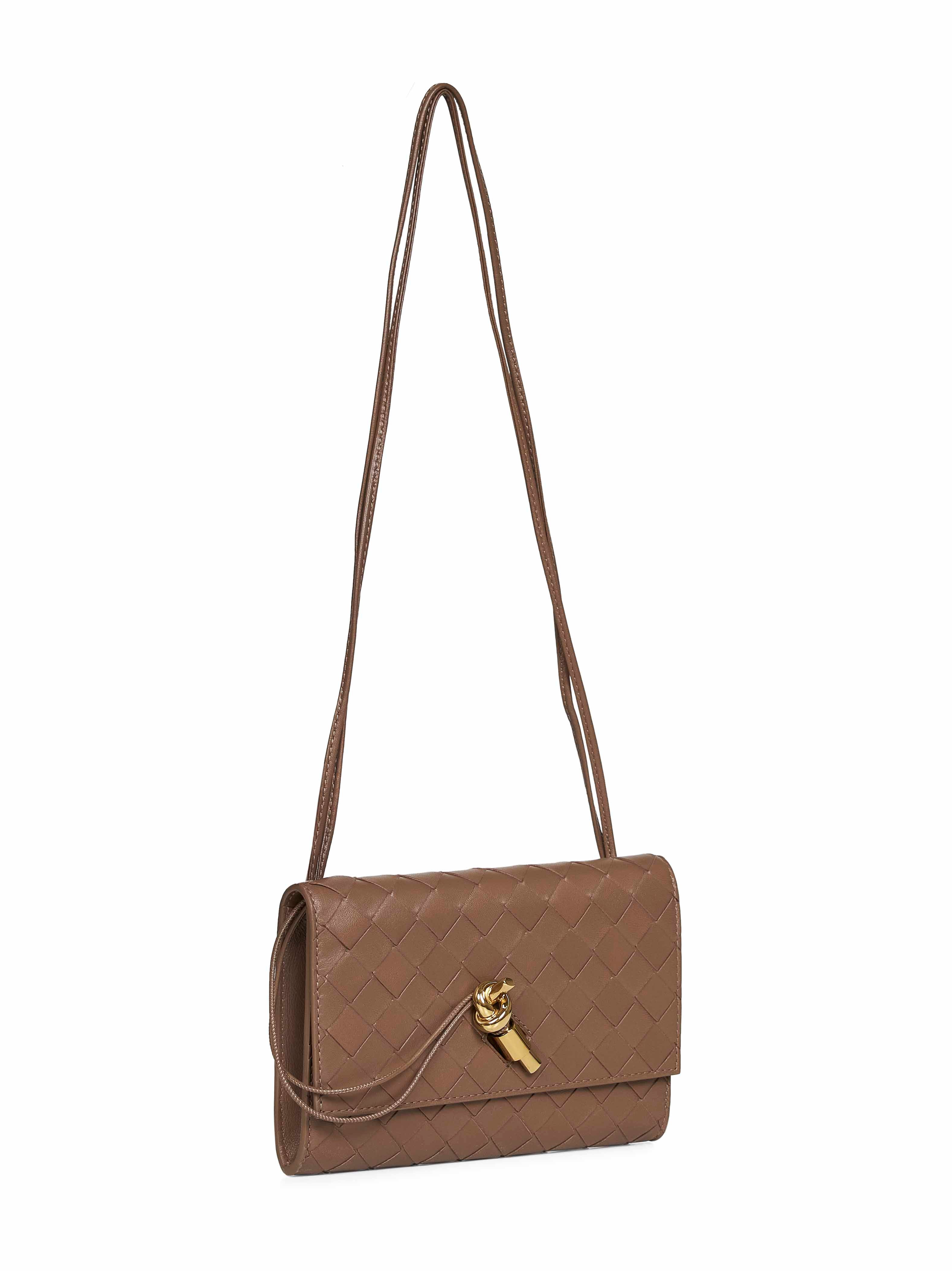 Bottega Veneta Women Pinecone Andiamo Pouch