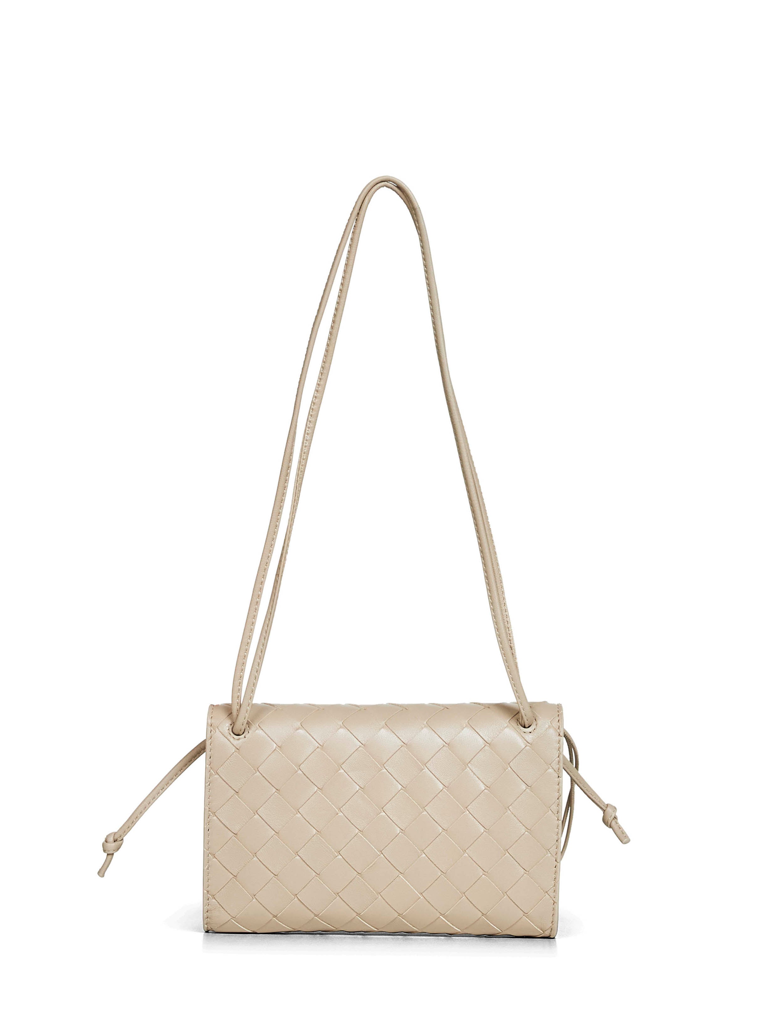 Bottega Veneta Women Ecru Andiamo Pouch