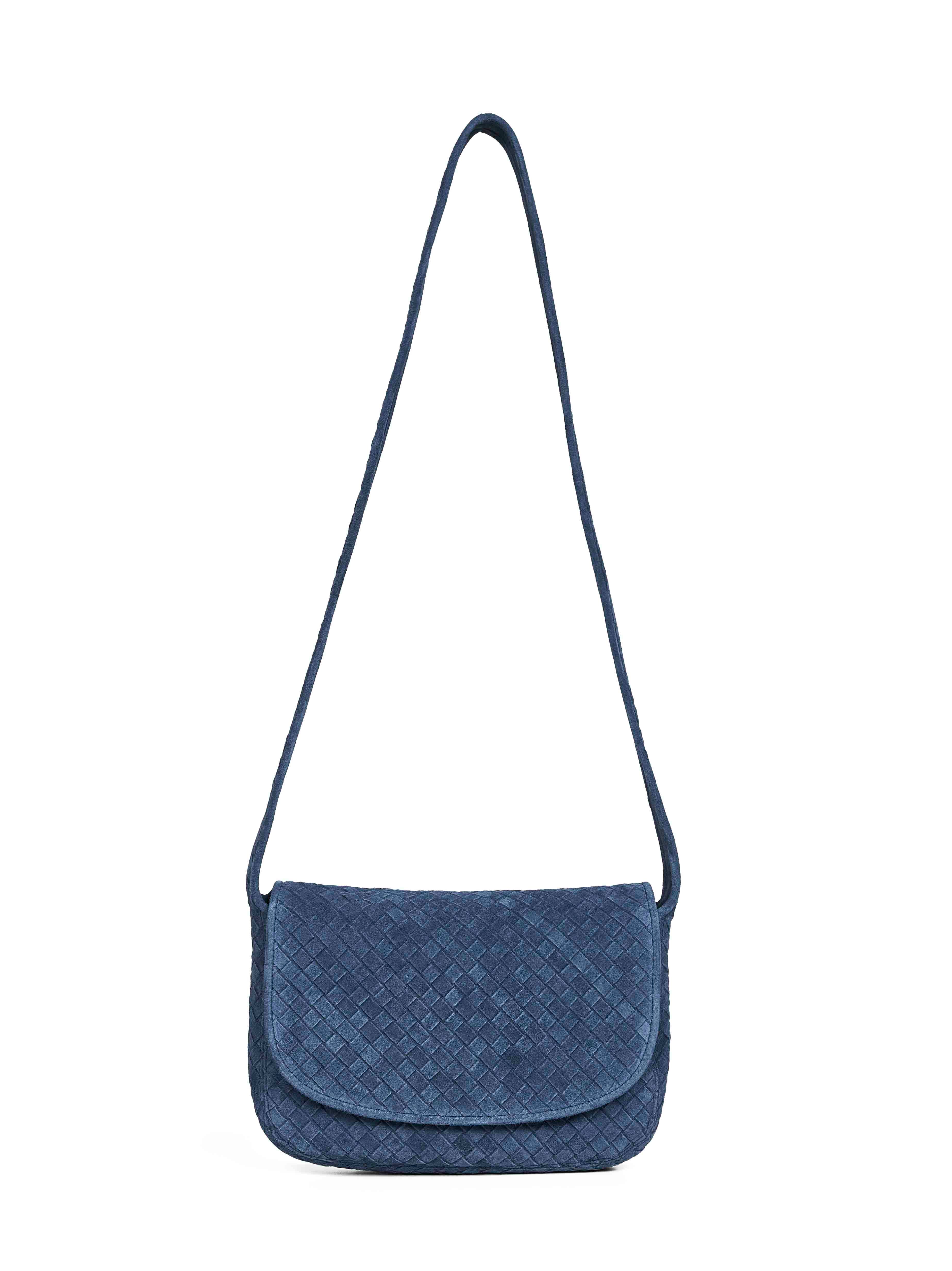 Bottega Veneta Men Neptune Veneto Flap Messenger Bag