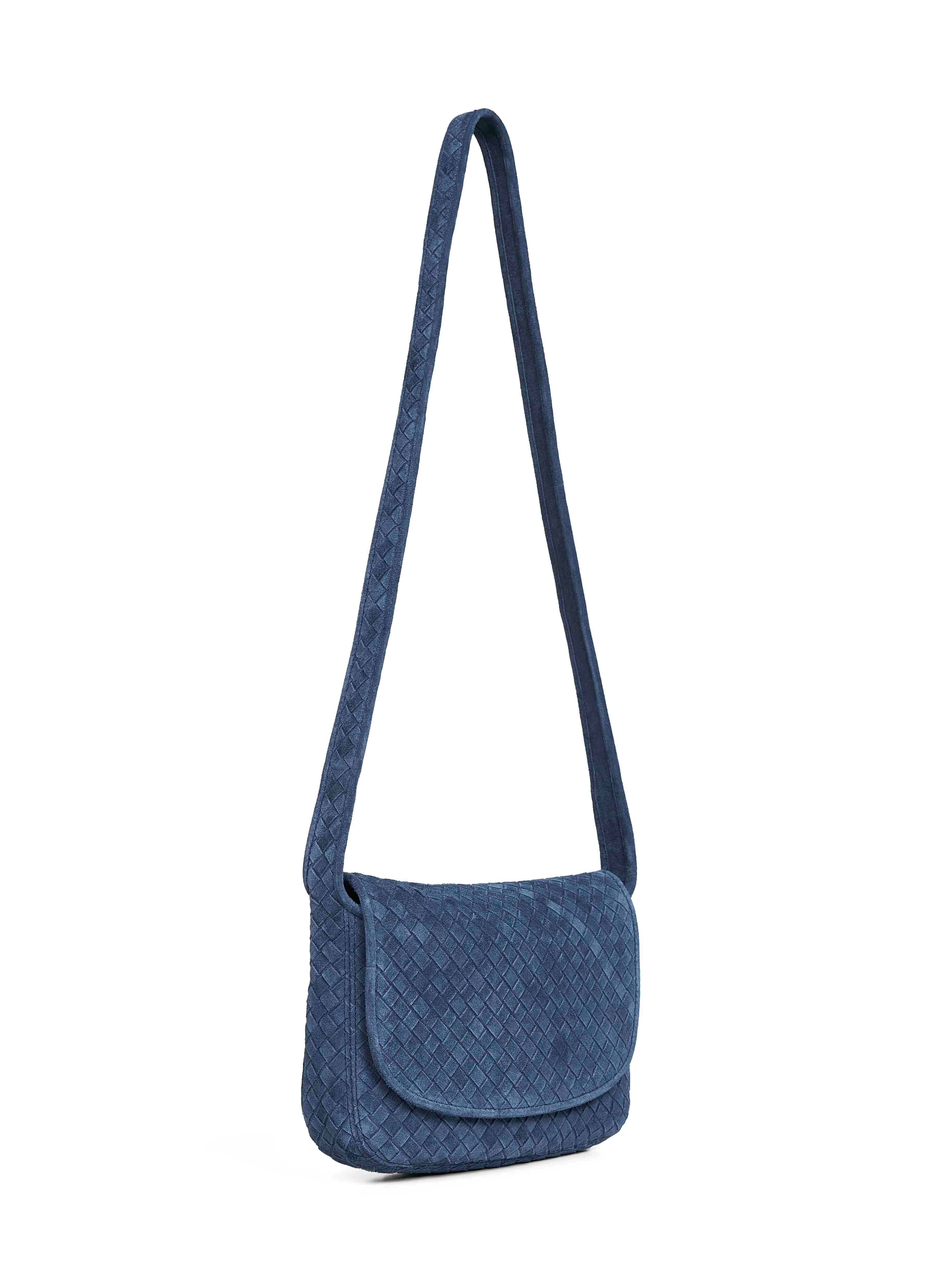 Bottega Veneta Men Neptune Veneto Flap Messenger Bag