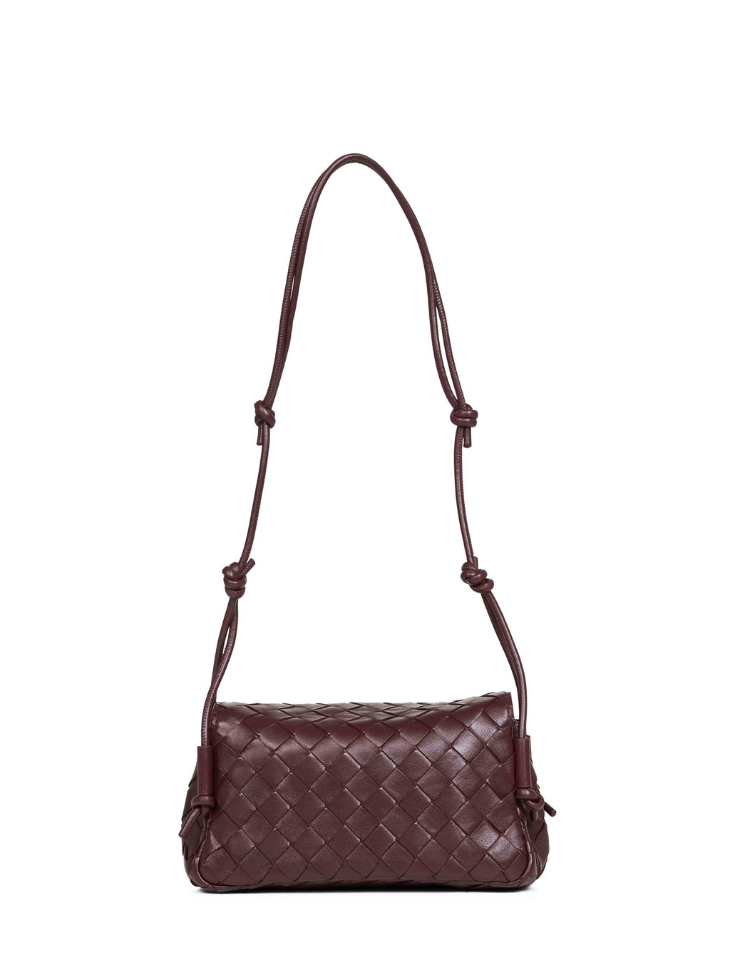 Bottega Veneta Women Deep Mahogany Notturno Crossbody Bag