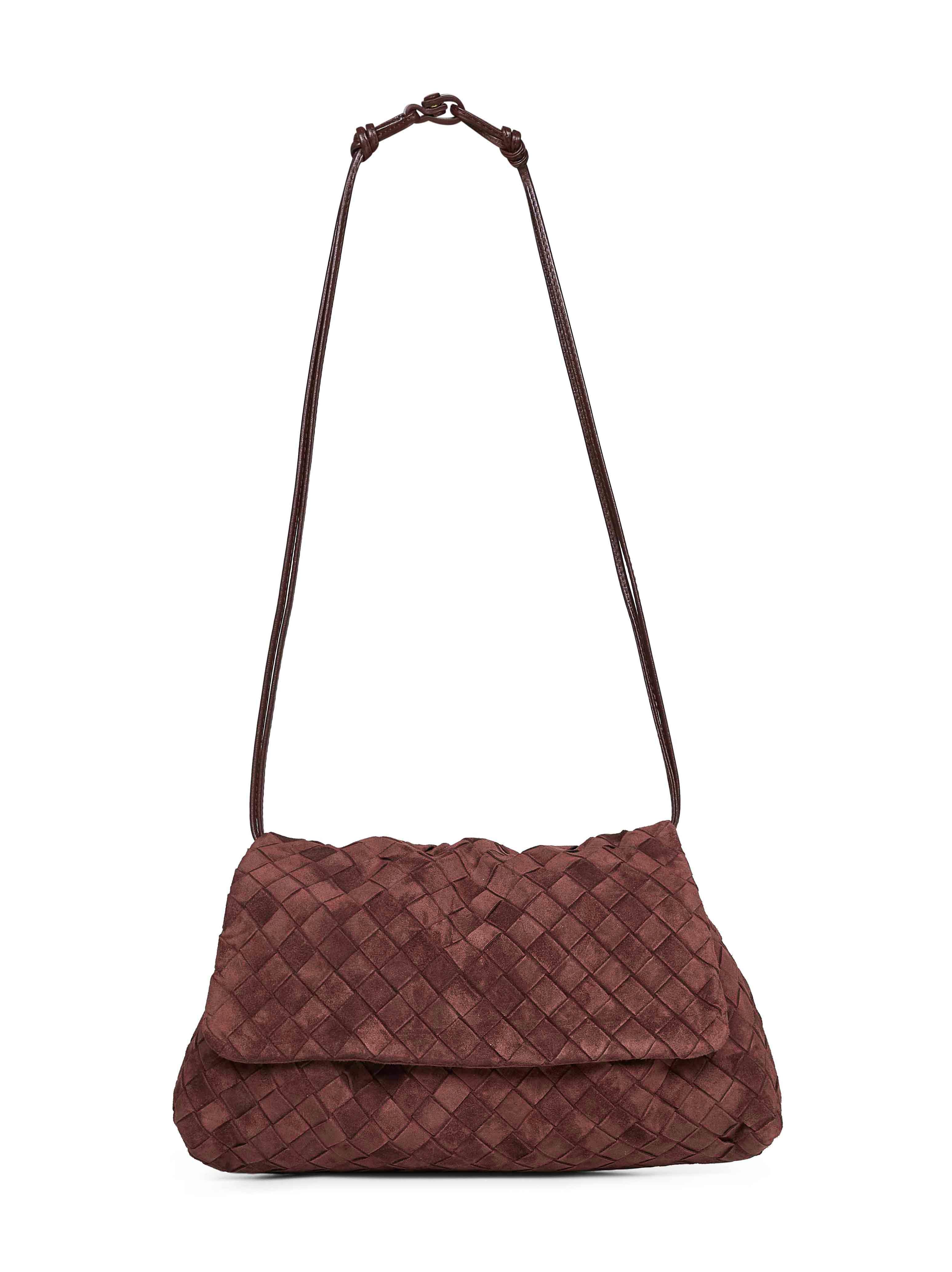 Bottega Veneta Women Deep Mahogany Giorno Pouch
