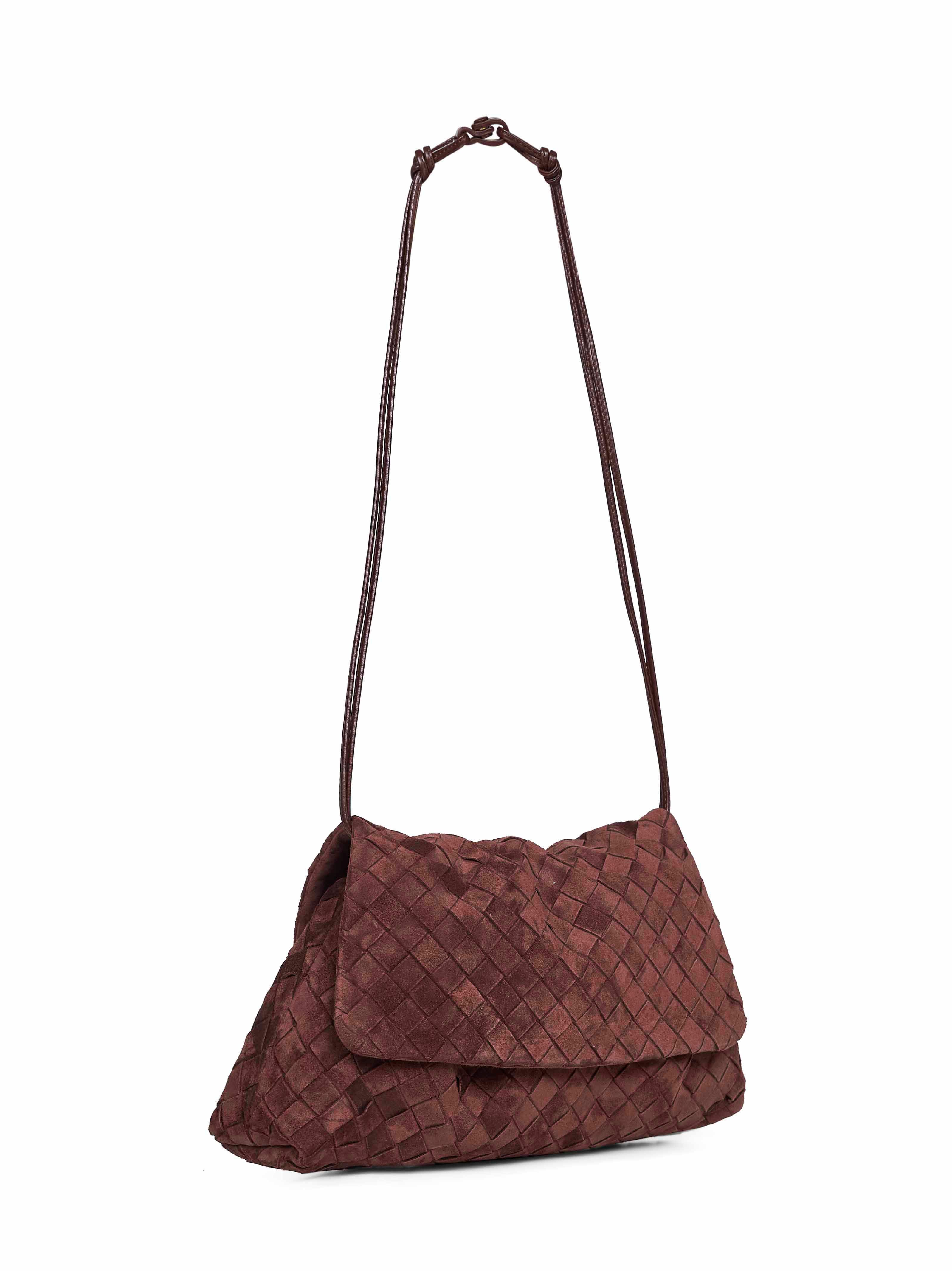 Bottega Veneta Women Deep Mahogany Giorno Pouch