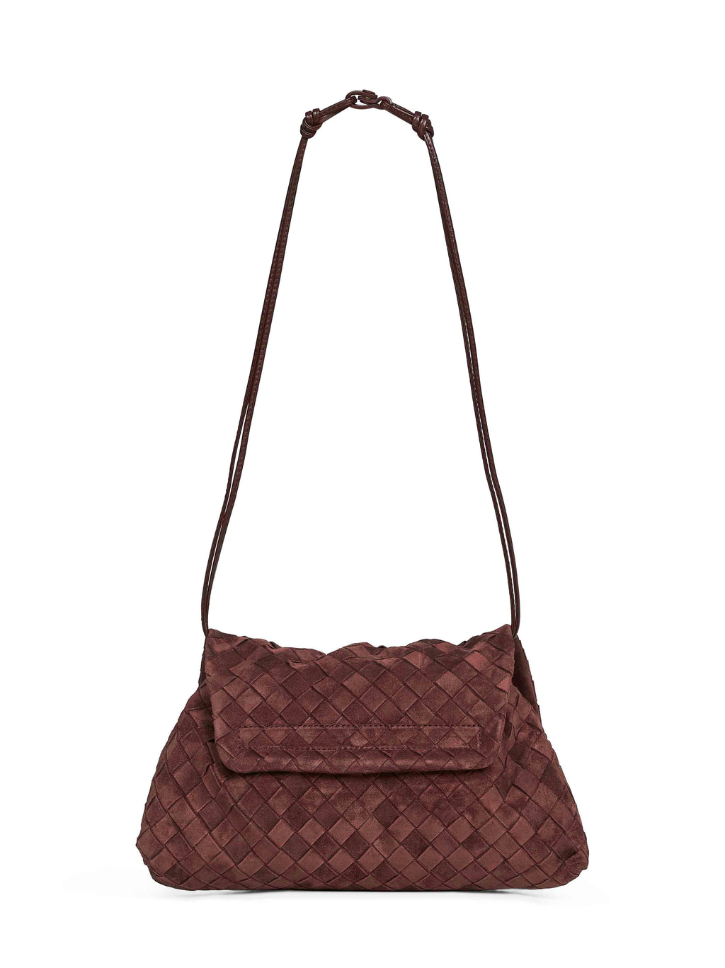 Bottega Veneta Women Deep Mahogany Giorno Pouch