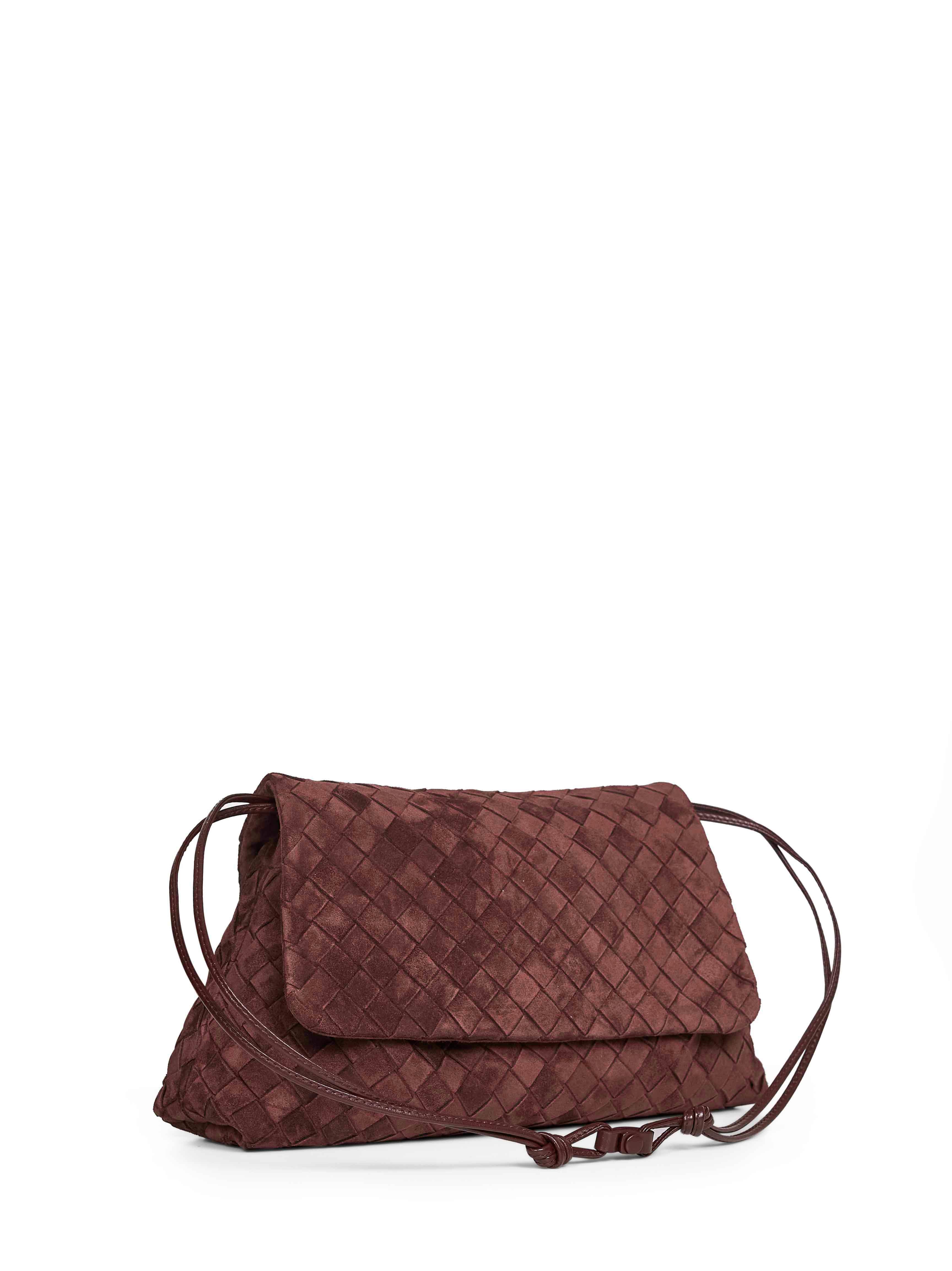 Bottega Veneta Women Deep Mahogany Giorno Pouch