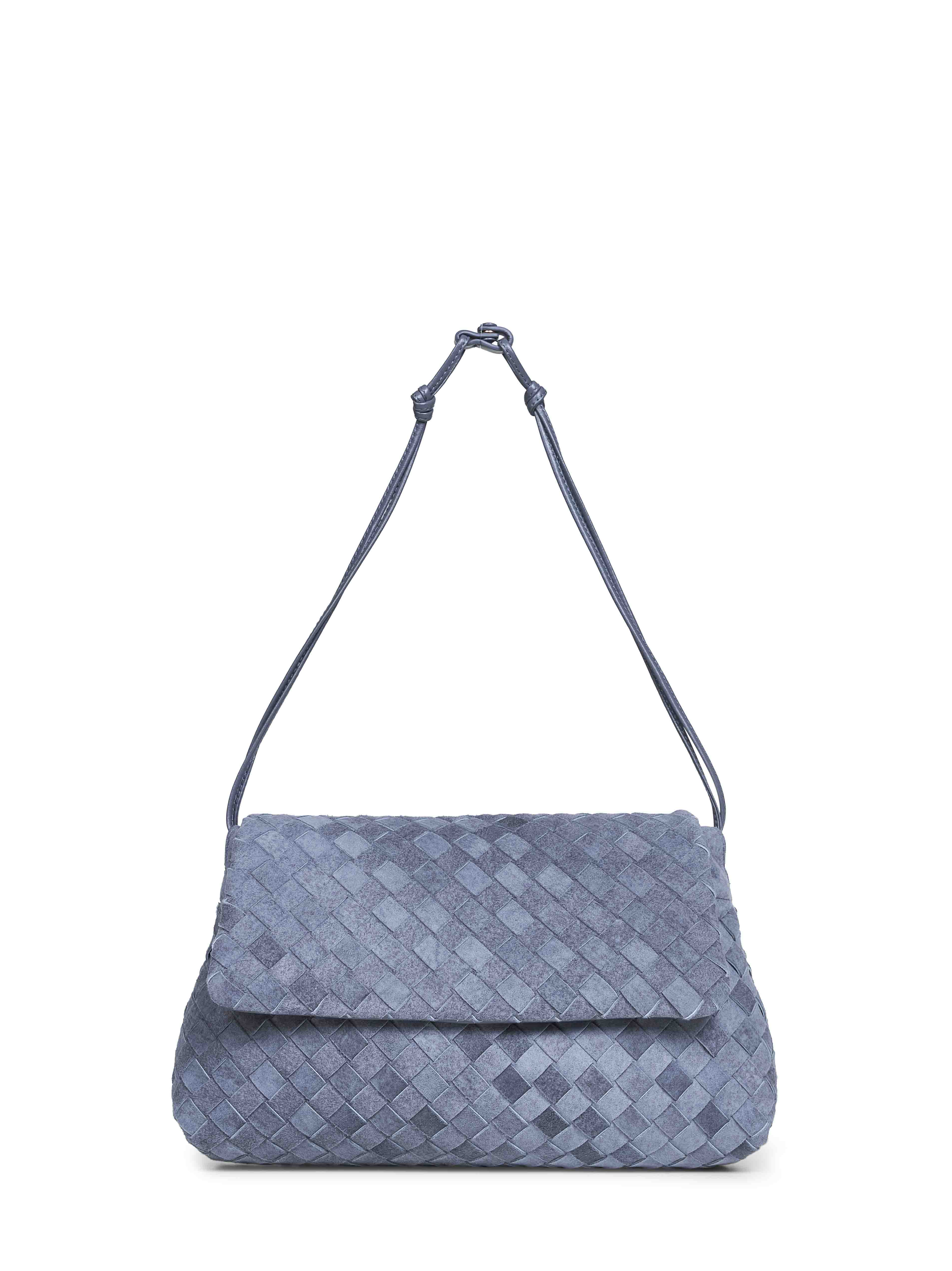 Bottega Veneta Women Cloudy Indigo Giorno Pouch
