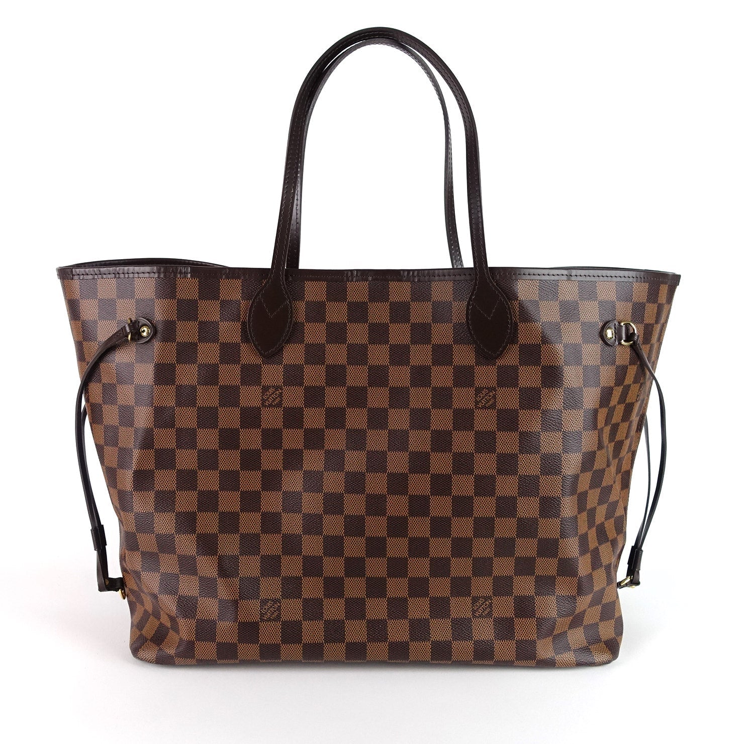 Louis Vuitto Neverfull GM Damier Ebène Canvas Tote Bag