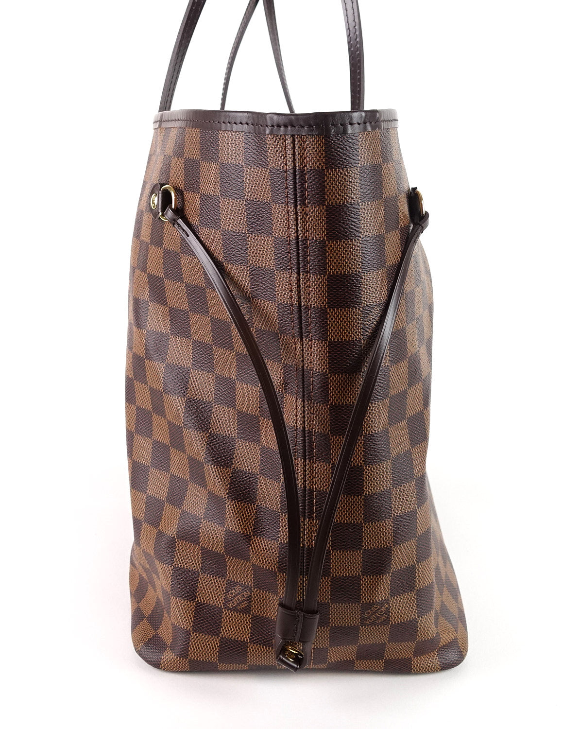 Louis Vuitto Neverfull GM Damier Ebène Canvas Tote Bag