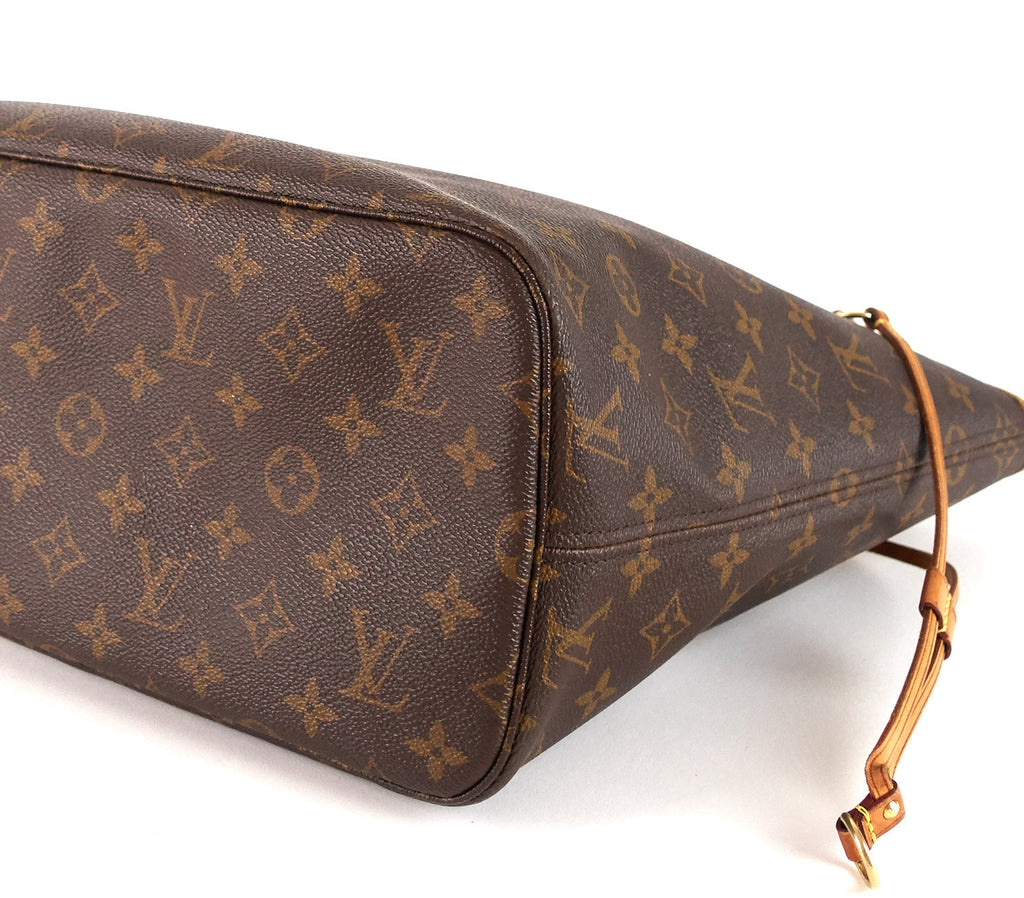Louis Vuitto Neverfull MM Monogram Canvas Tote Bag