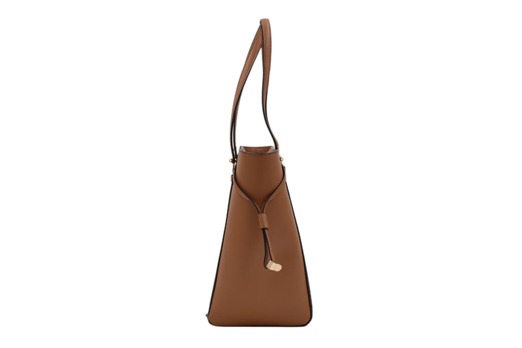 Michael Kors Voyager MK Signature Drawstring Large Tote Shoulder Bag ( )