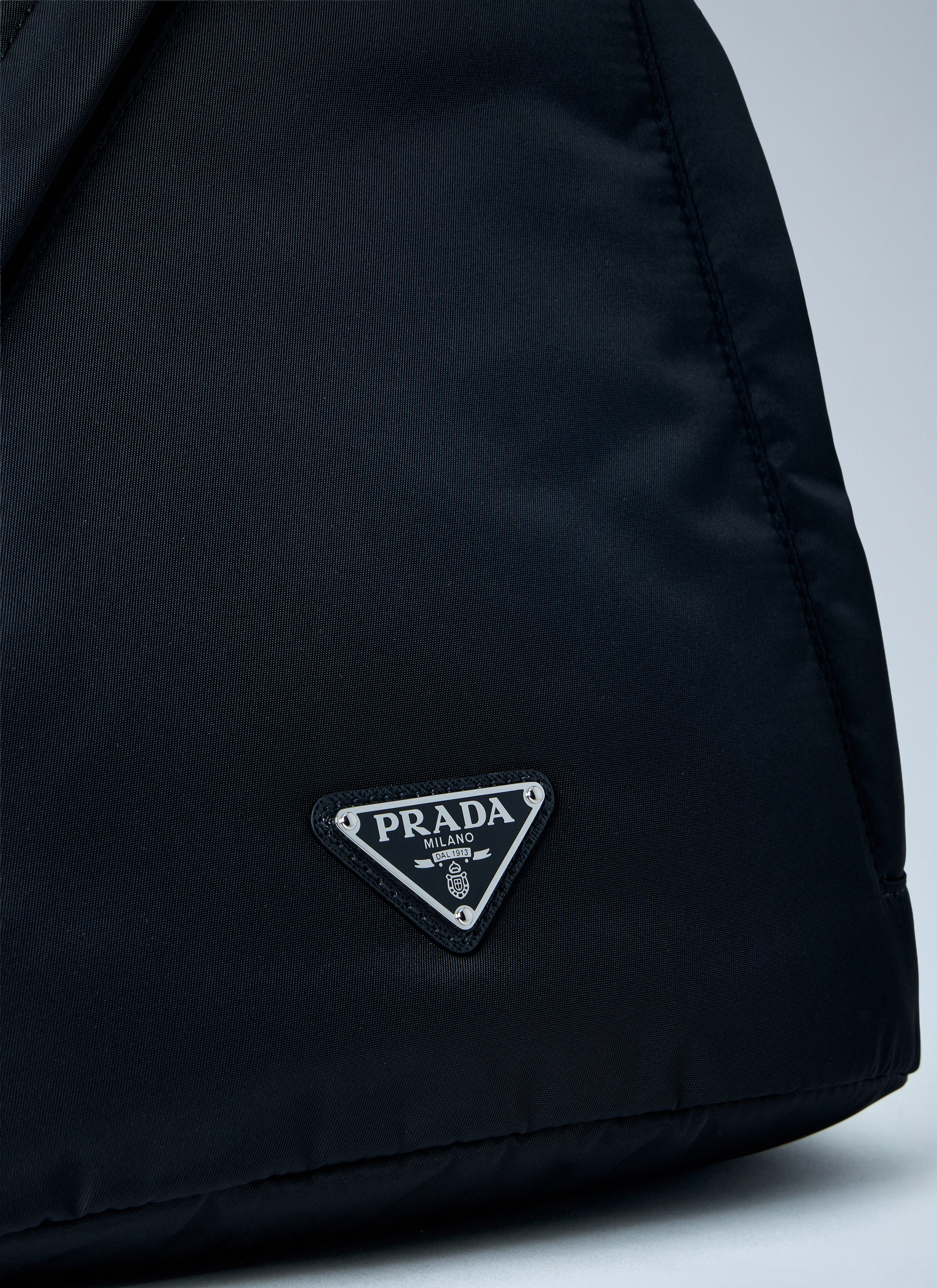 Prada Men Asymmetric Nylon Sling Bag