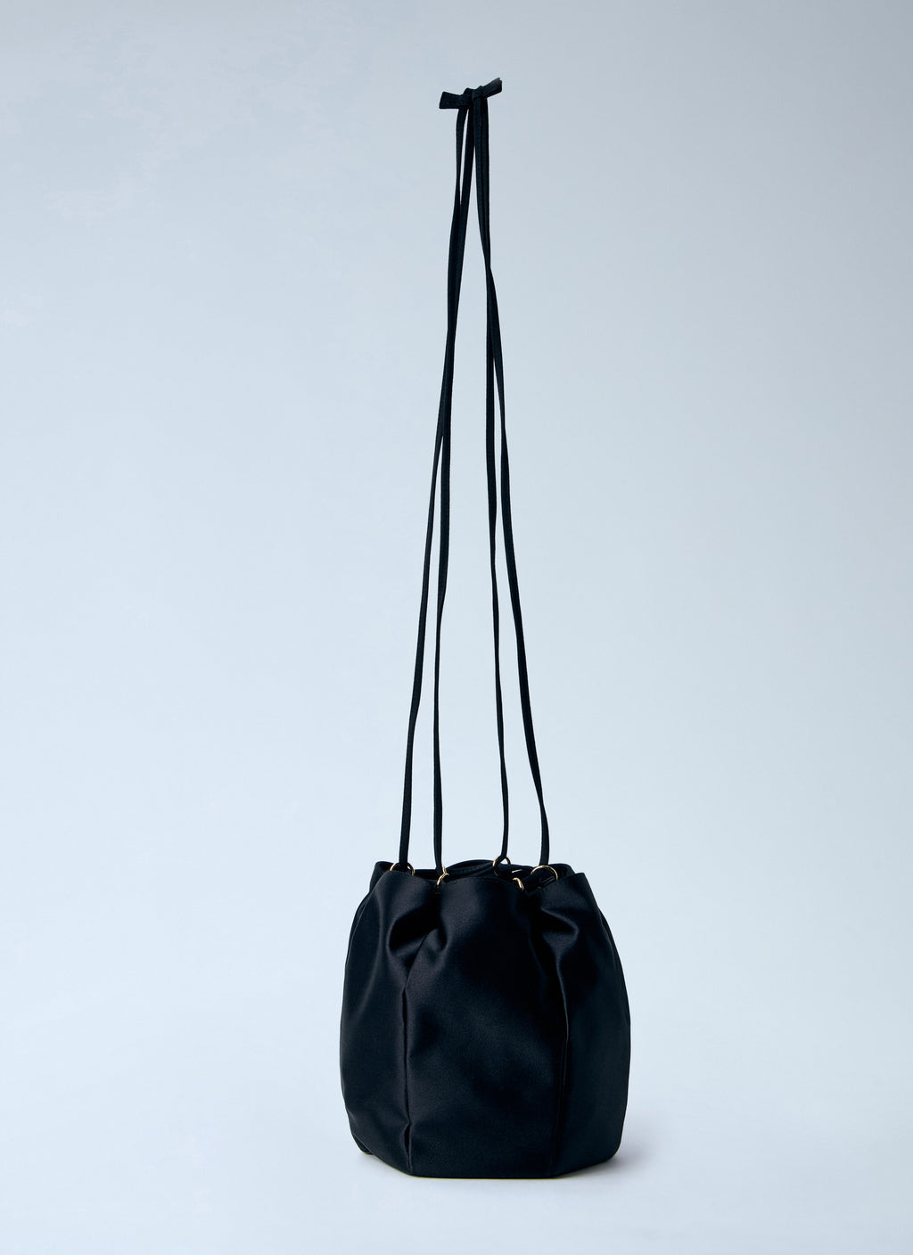 Prada Women Satin Mini Bucket Bag