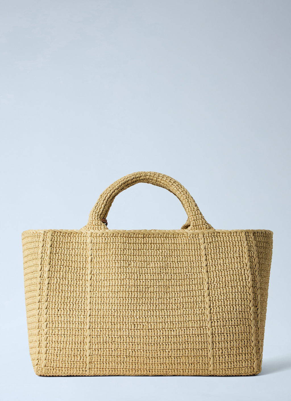 Prada Women Crochet Large Handbag