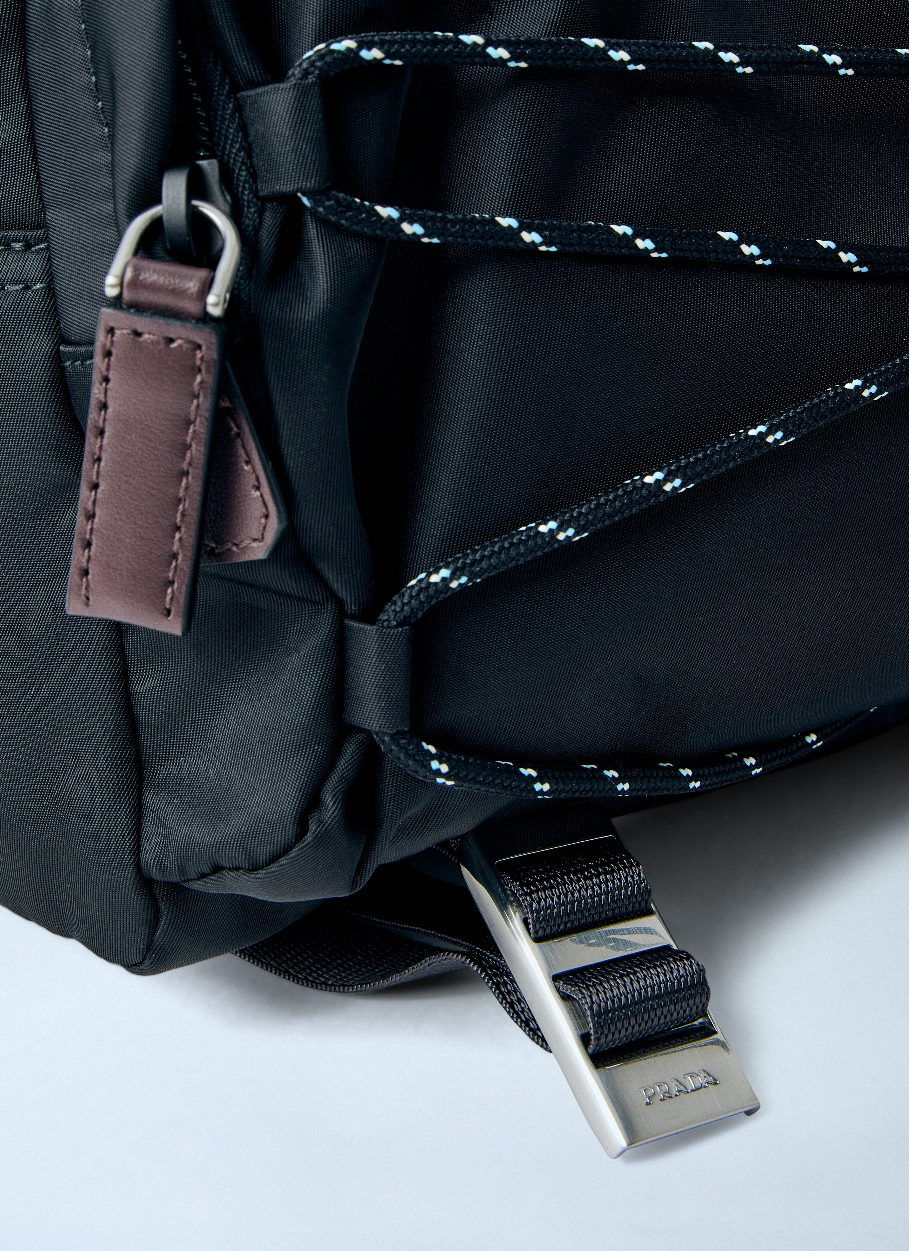 Prada Men Speedrock Re-Nylon Crossbody Bag