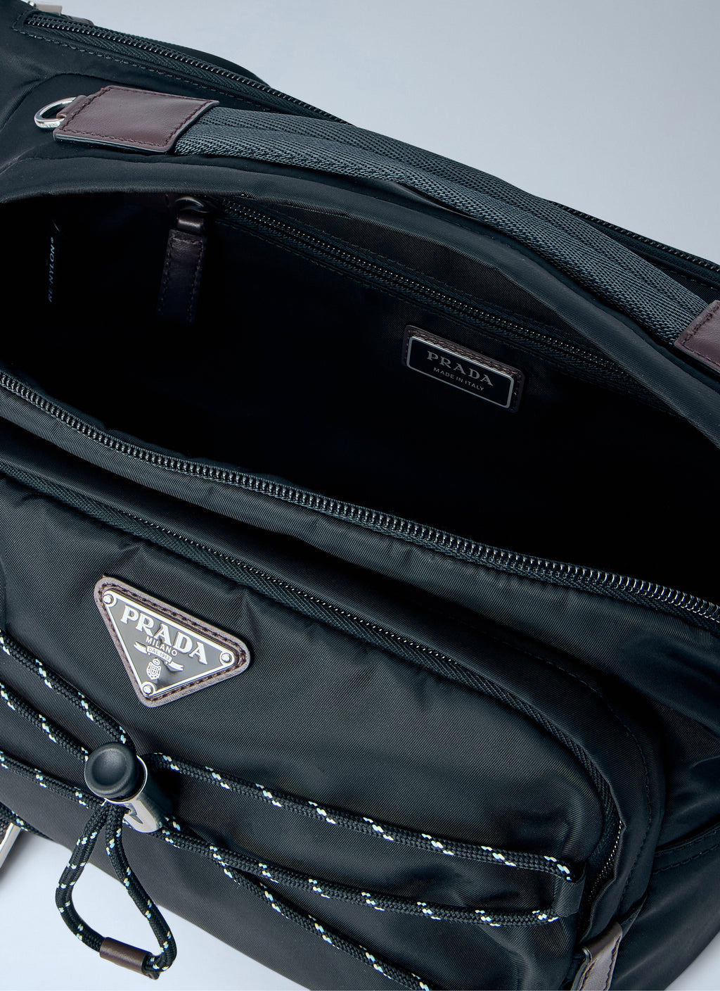 Prada Women Speedrock Re-Nylon Shoulder Bag