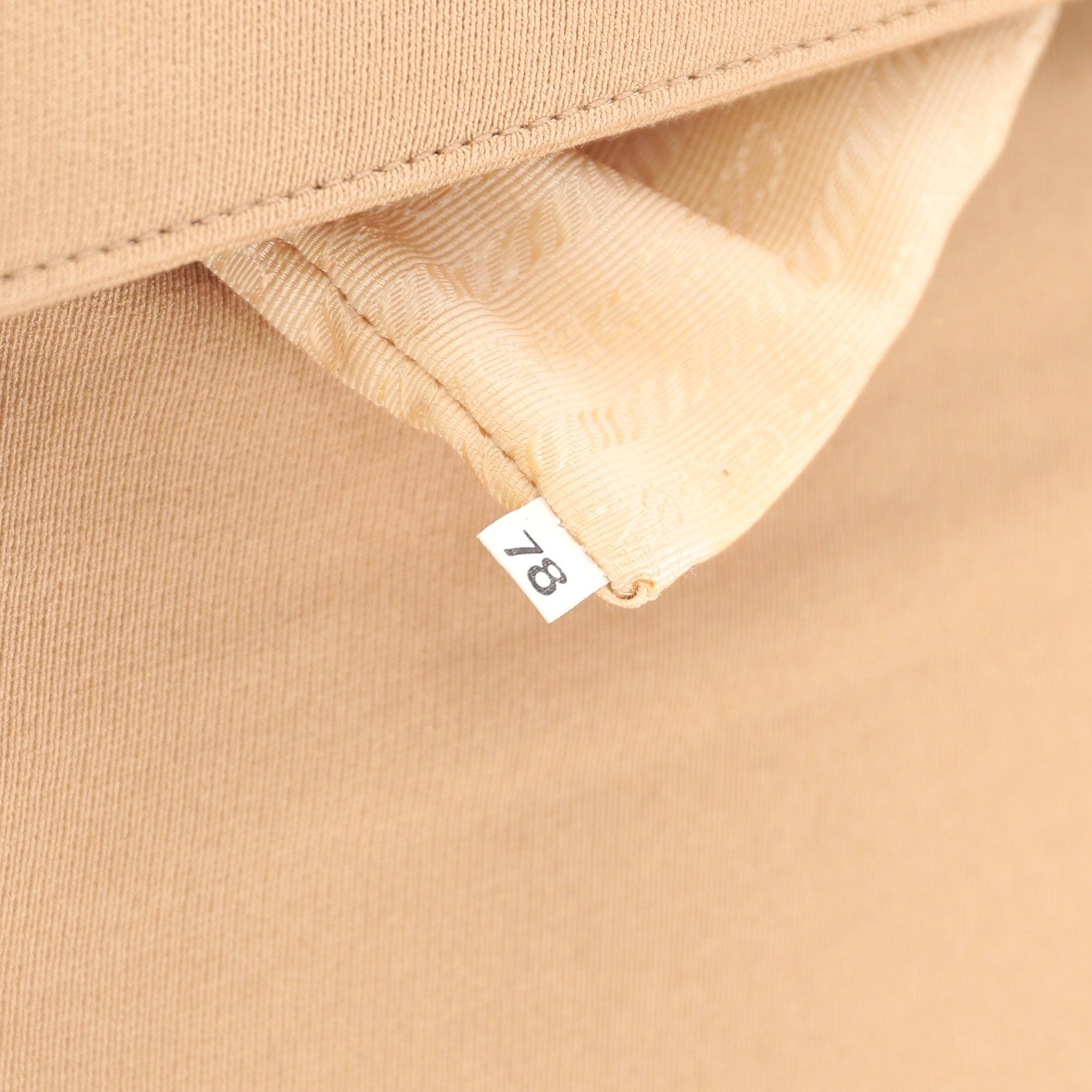 1990's Beige Tessuto Plastic Chain Bag