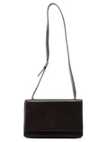 1990's Dark Brown Vitello Shoulder Bag