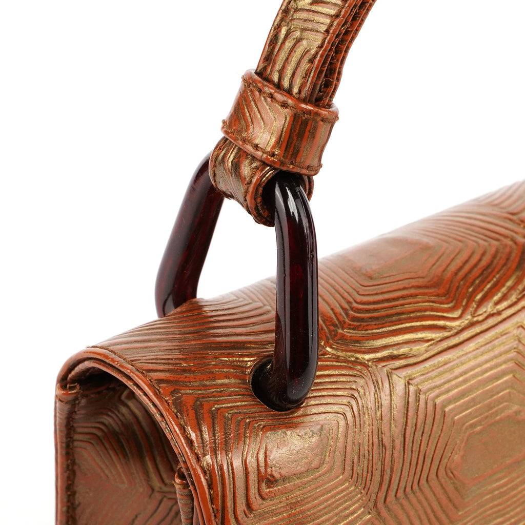 1990's Tortoiseshell Tortuga Bag