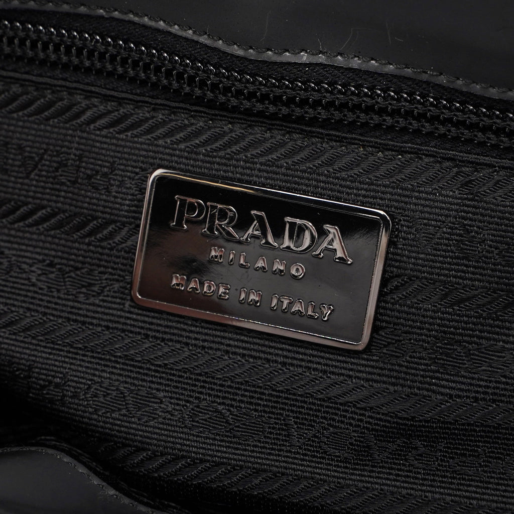 1995 Anthracite Spazzolato Shoulder Bag