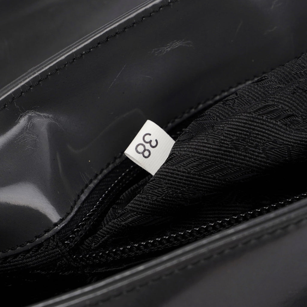 1995 Anthracite Spazzolato Shoulder Bag