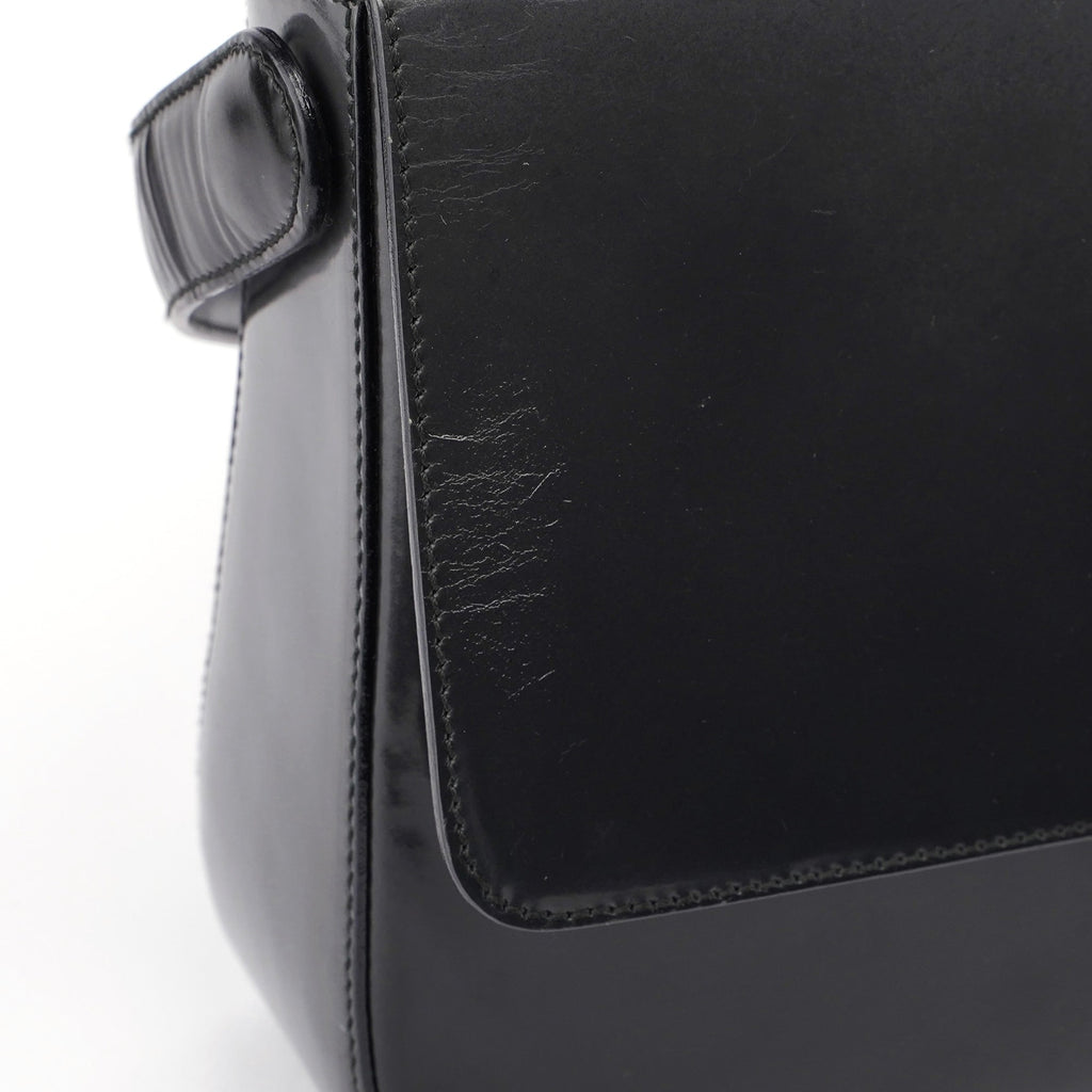1995 Anthracite Spazzolato Shoulder Bag