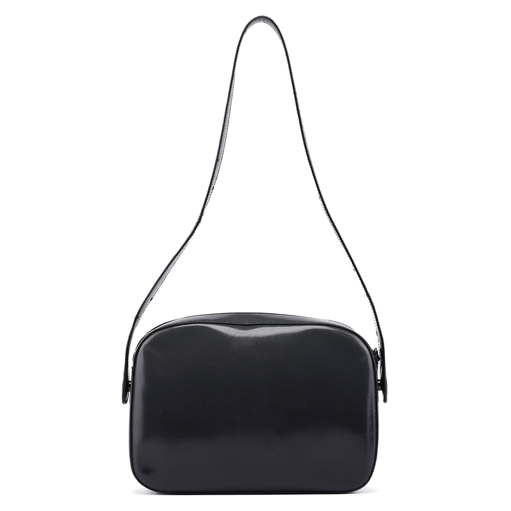 1995 Anthracite Spazzolato Shoulder Bag