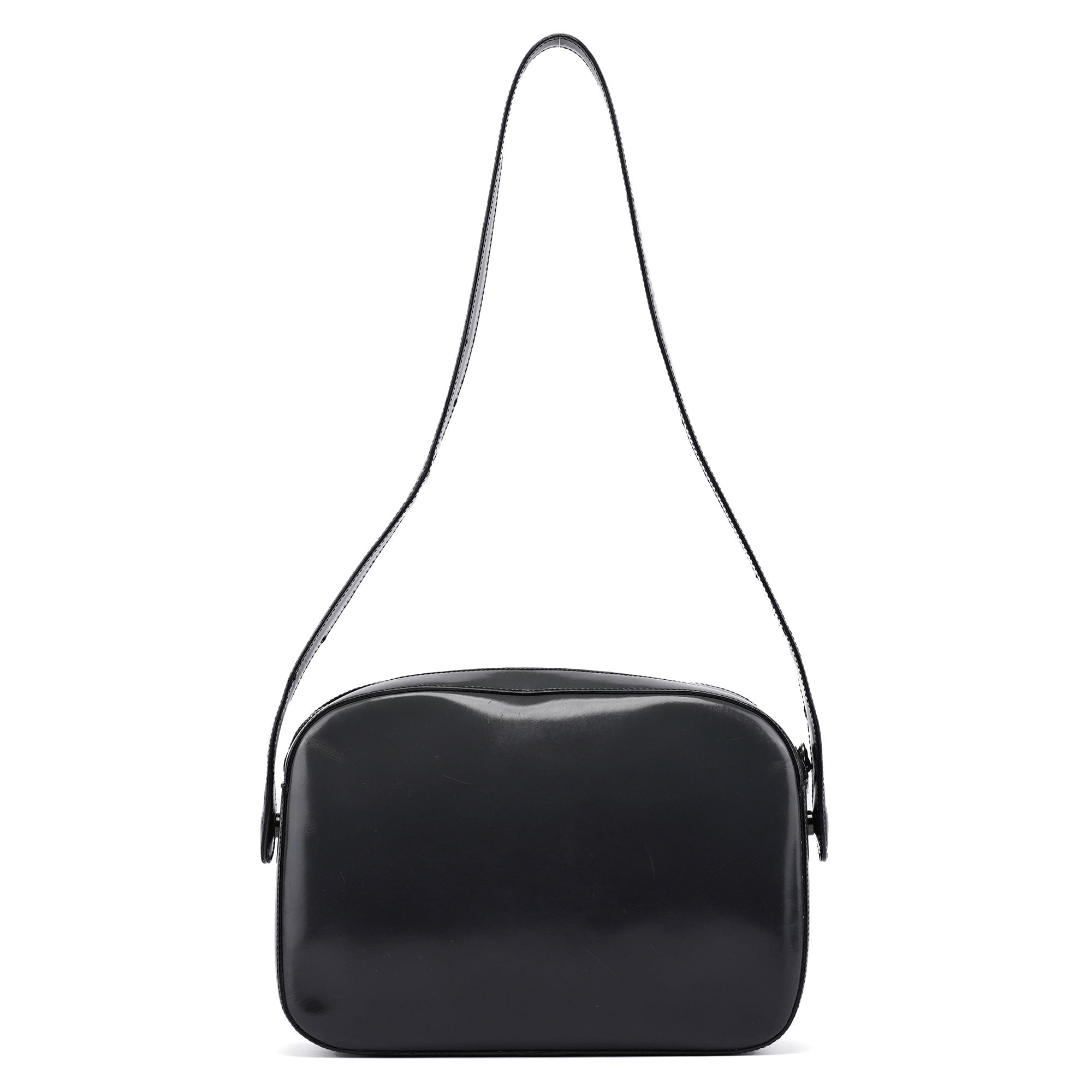 1995 Anthracite Spazzolato Shoulder Bag