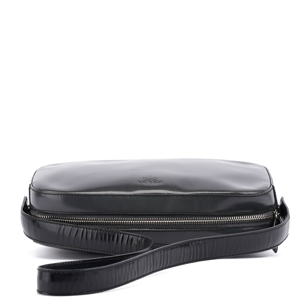 1995 Anthracite Spazzolato Shoulder Bag