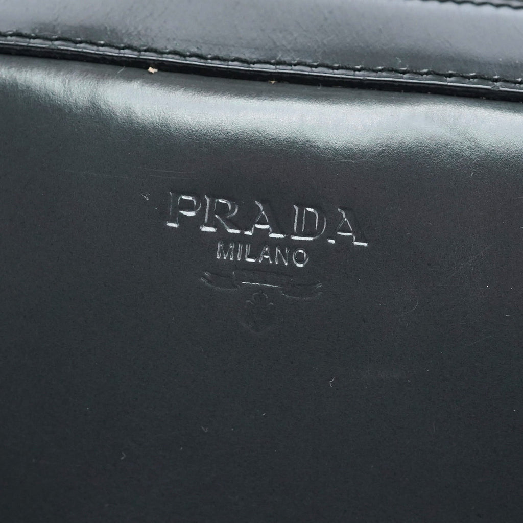 1995 Anthracite Spazzolato Shoulder Bag
