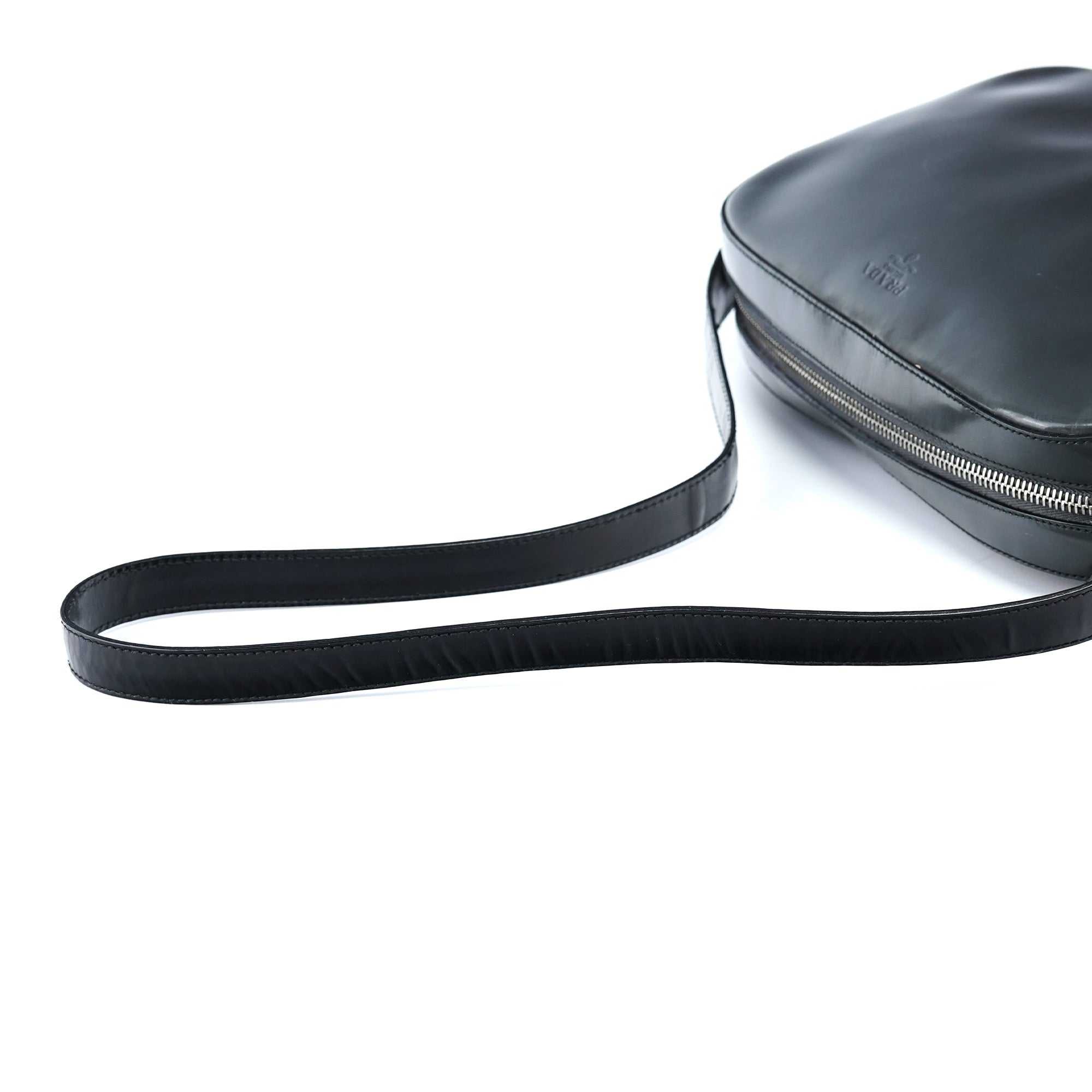 1995 Anthracite Spazzolato Shoulder Bag