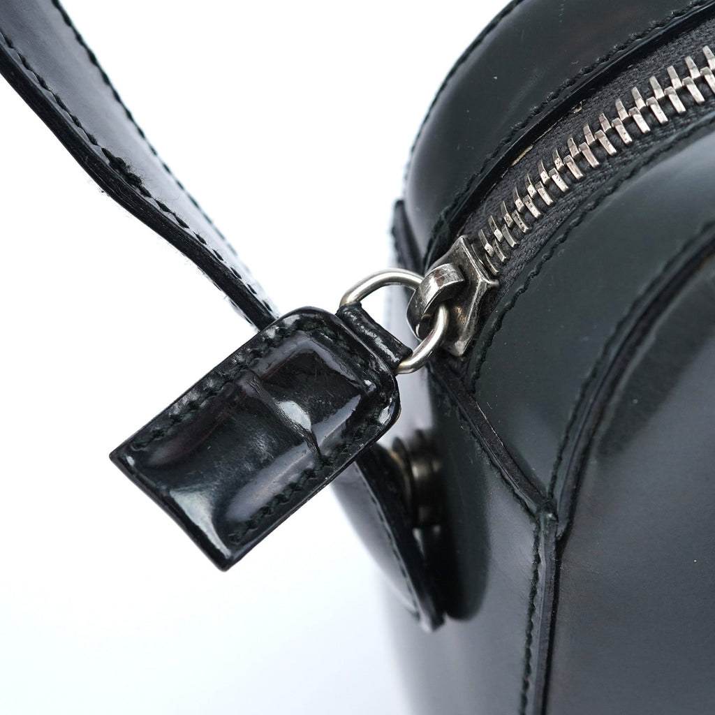 1995 Anthracite Spazzolato Shoulder Bag