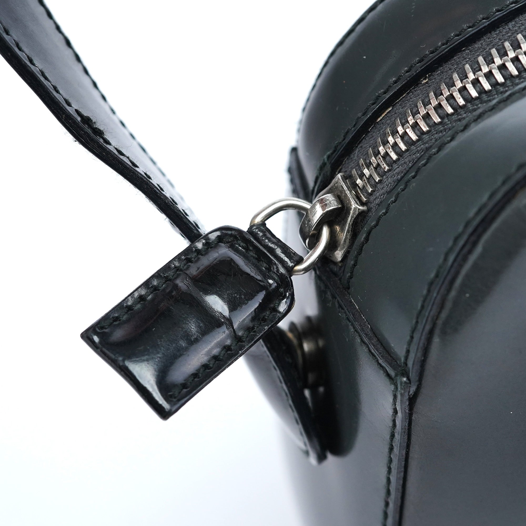 1995 Anthracite Spazzolato Shoulder Bag