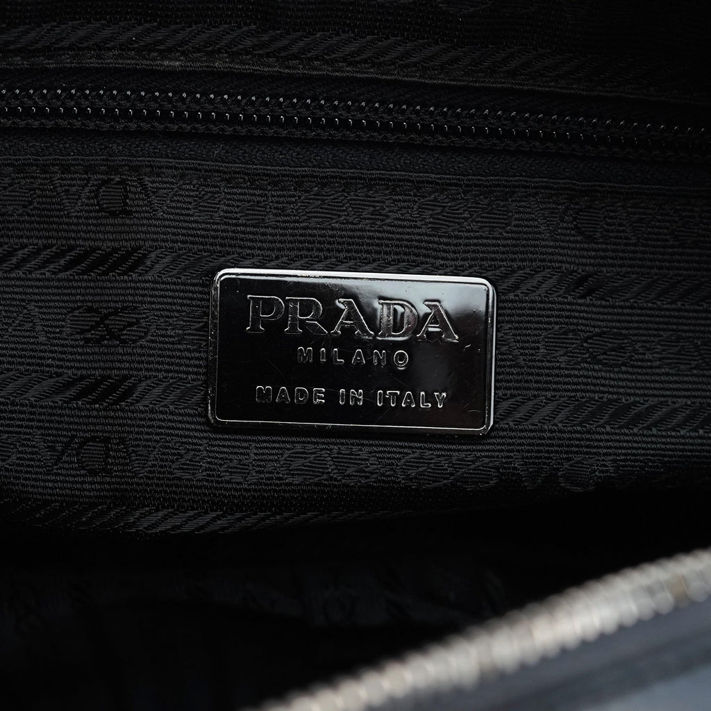 1995 Anthracite Spazzolato Shoulder Bag
