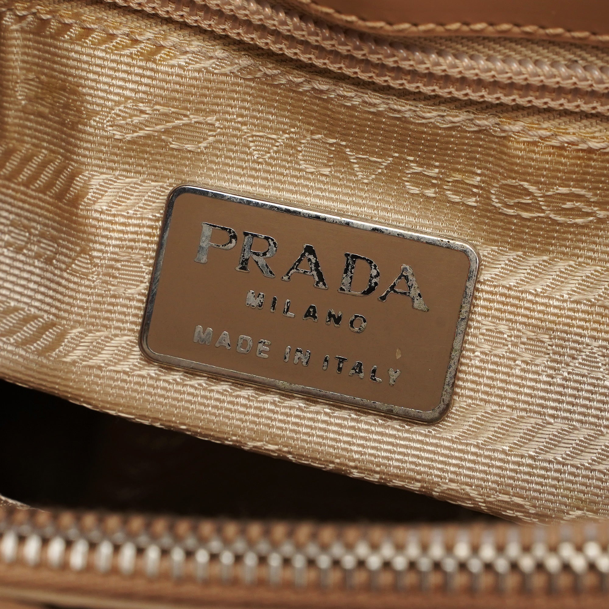 1995 Beige Spazzolato Tote