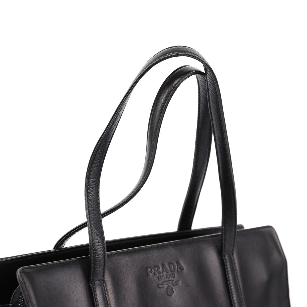 1995 Black Nappa Tote Bag