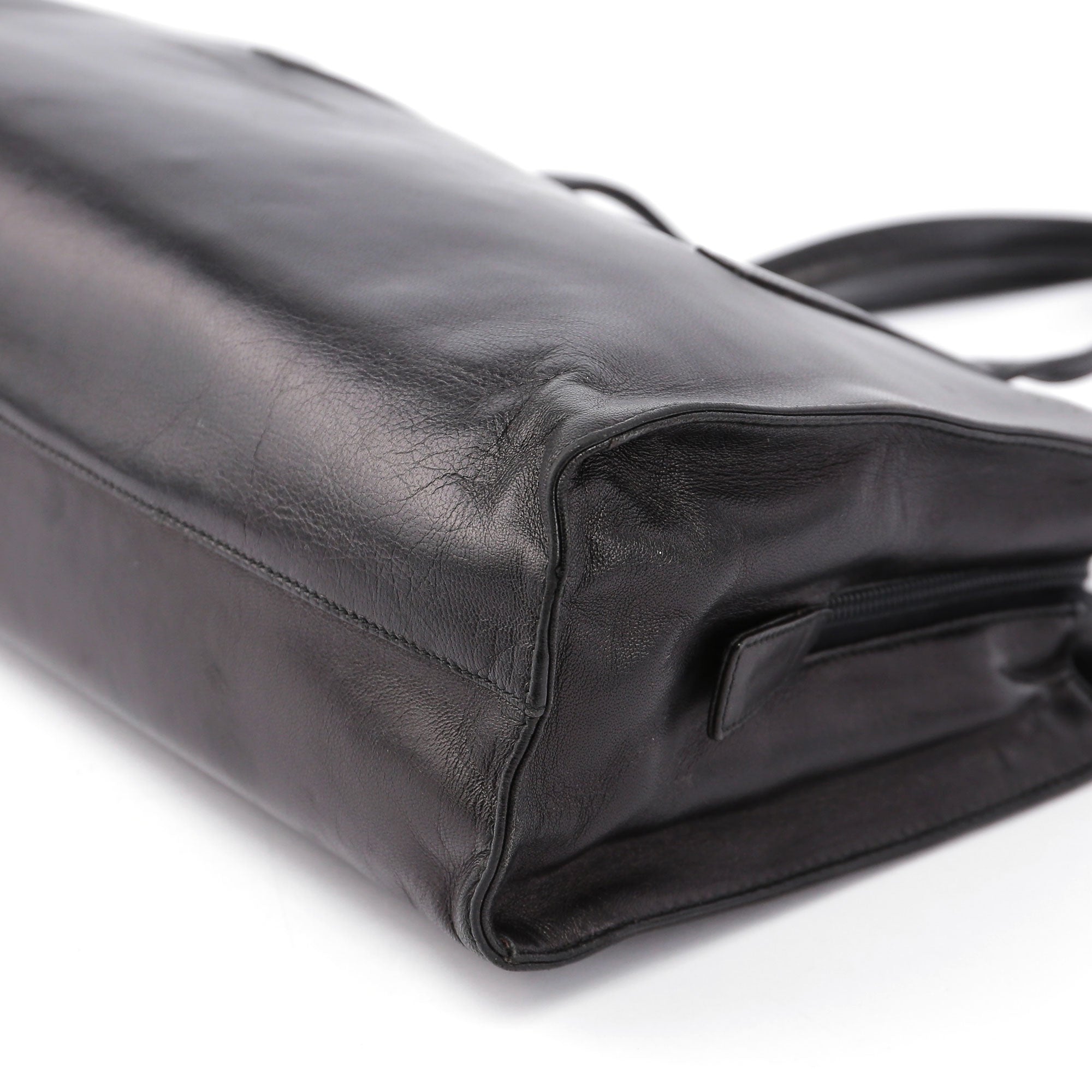 1995 Black Nappa Tote Bag