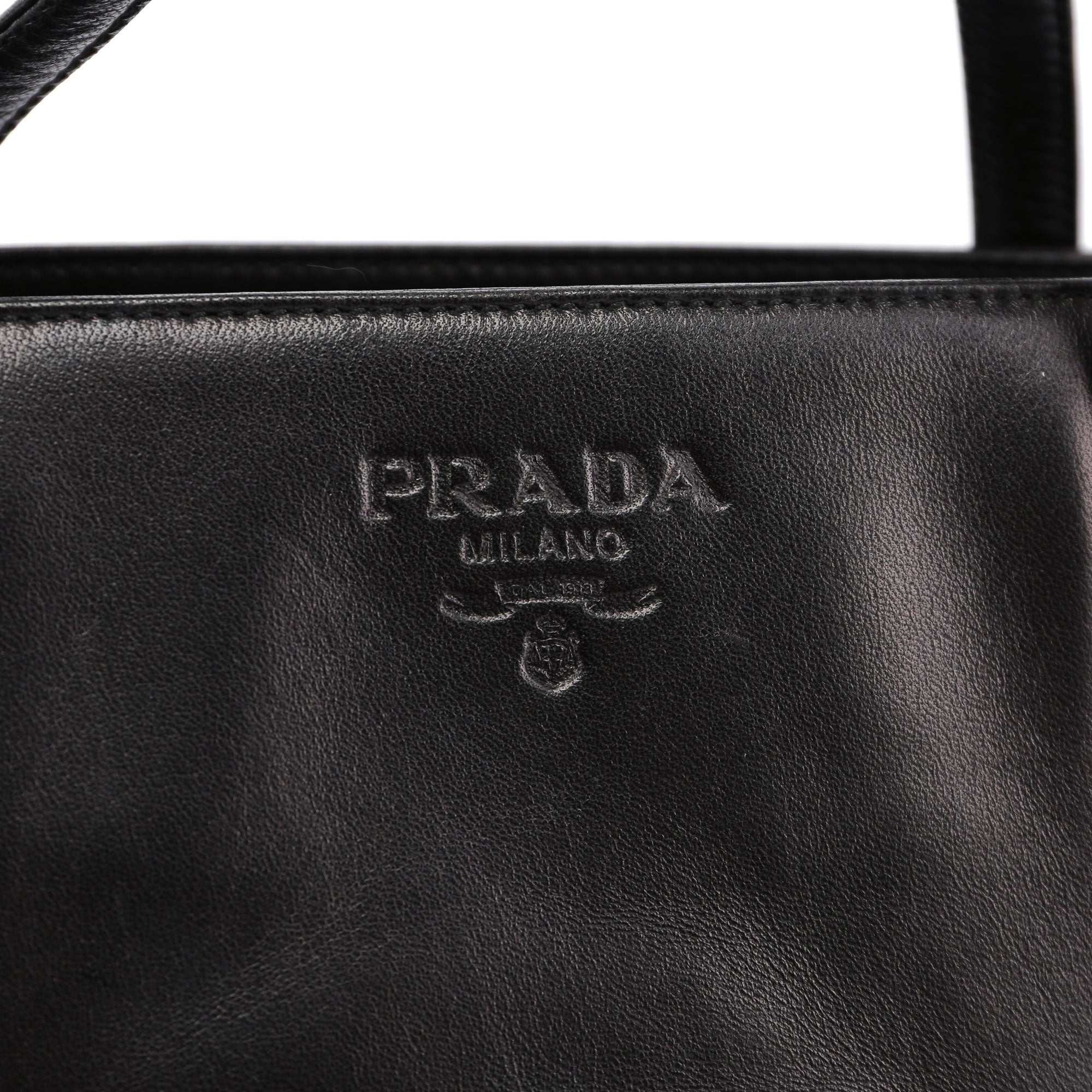1995 Black Nappa Tote Bag