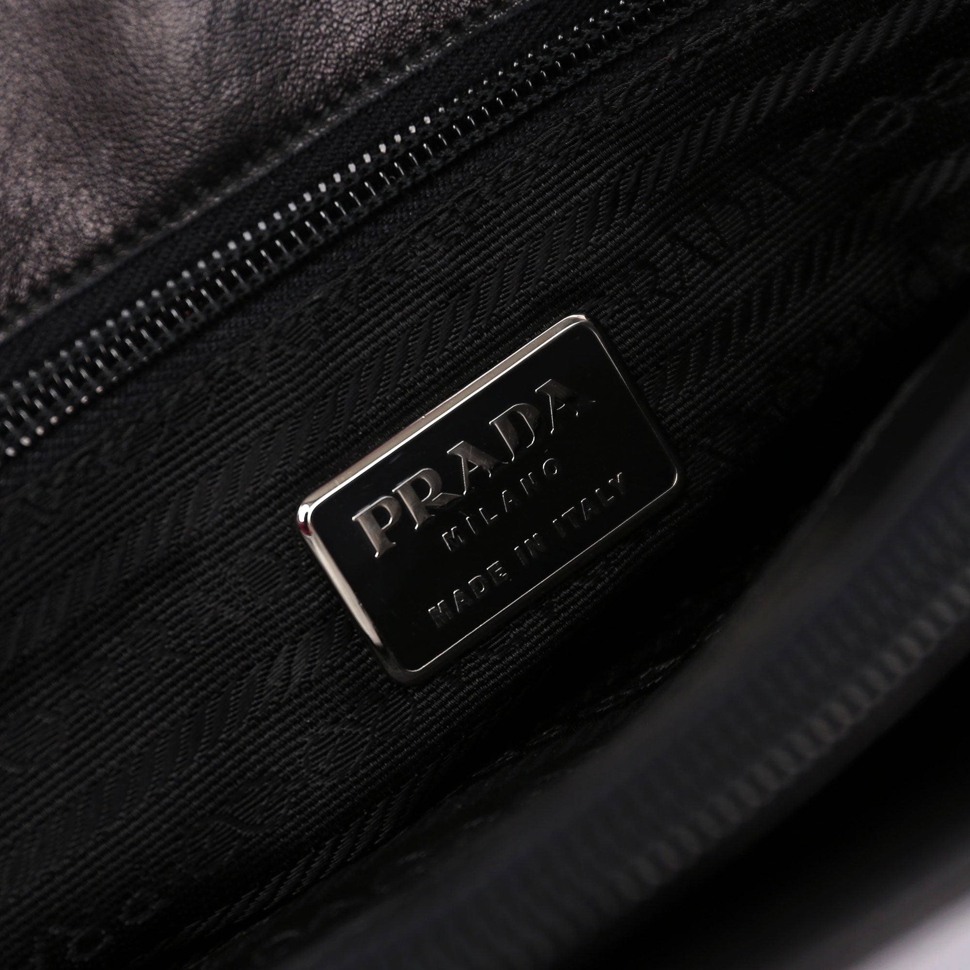 1995 Black Nappa Tote Bag