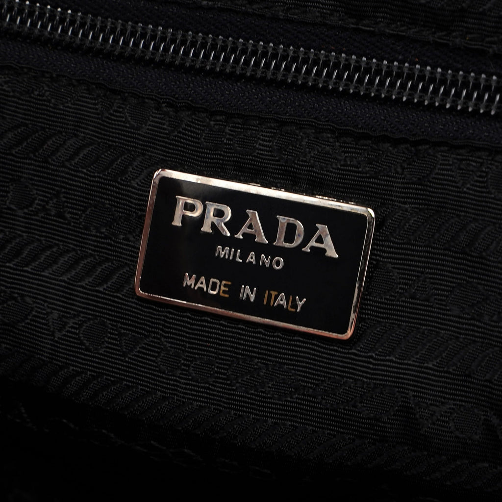 1995 Black Nappa Tote Bag