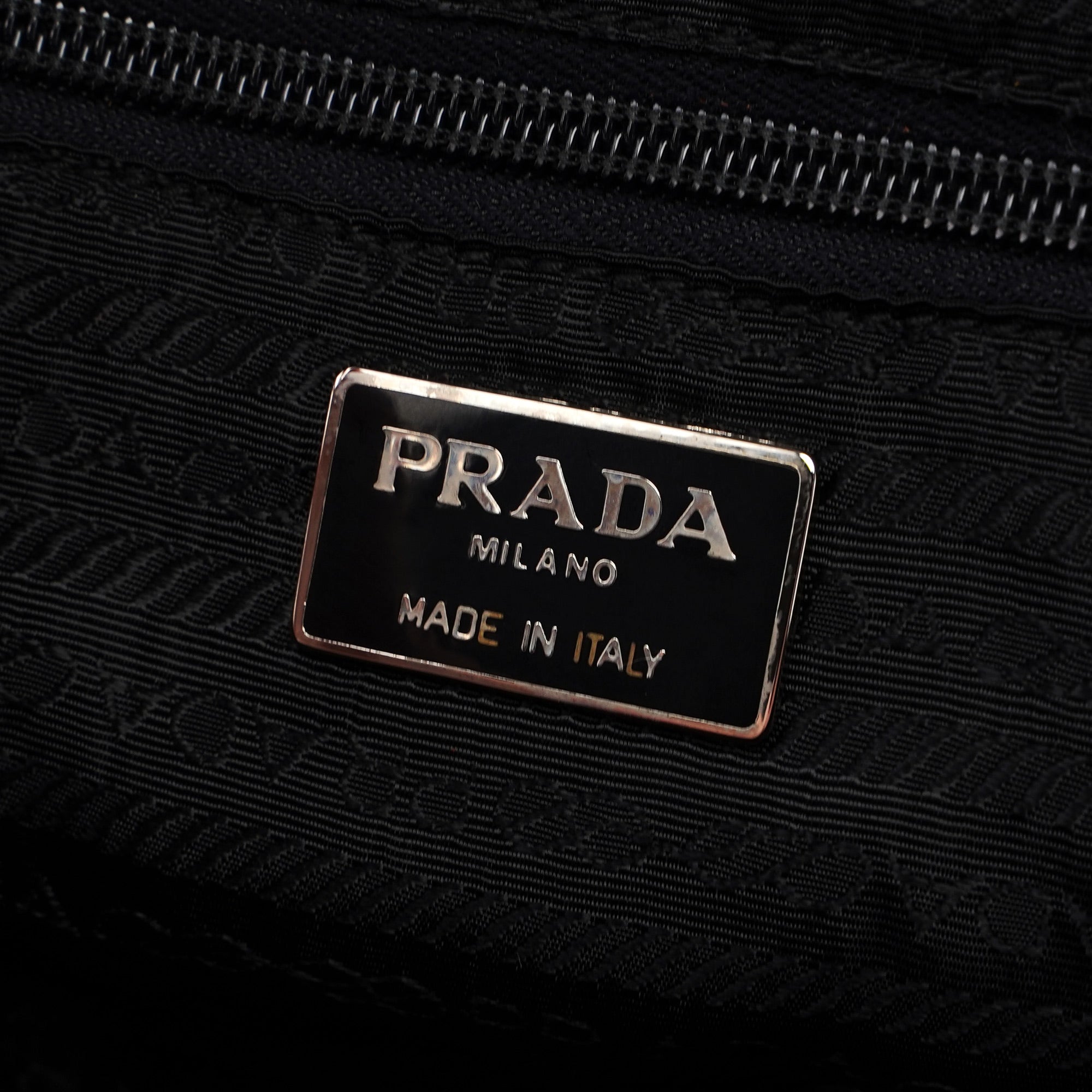 1995 Black Nappa Tote Bag