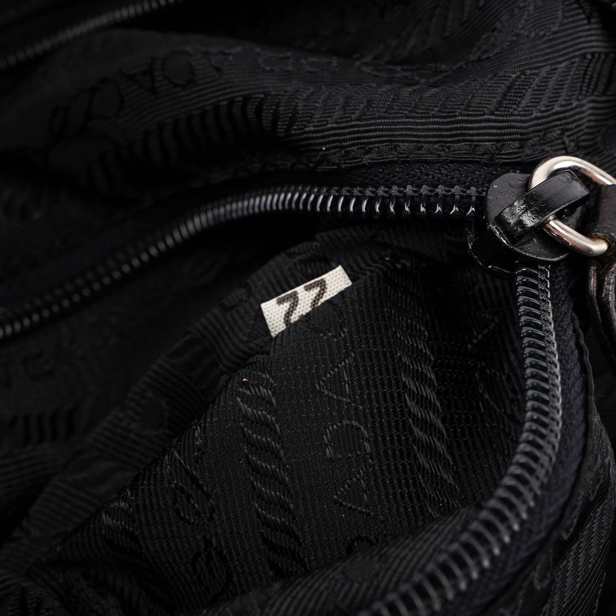 1995 Black Nappa Tote Bag