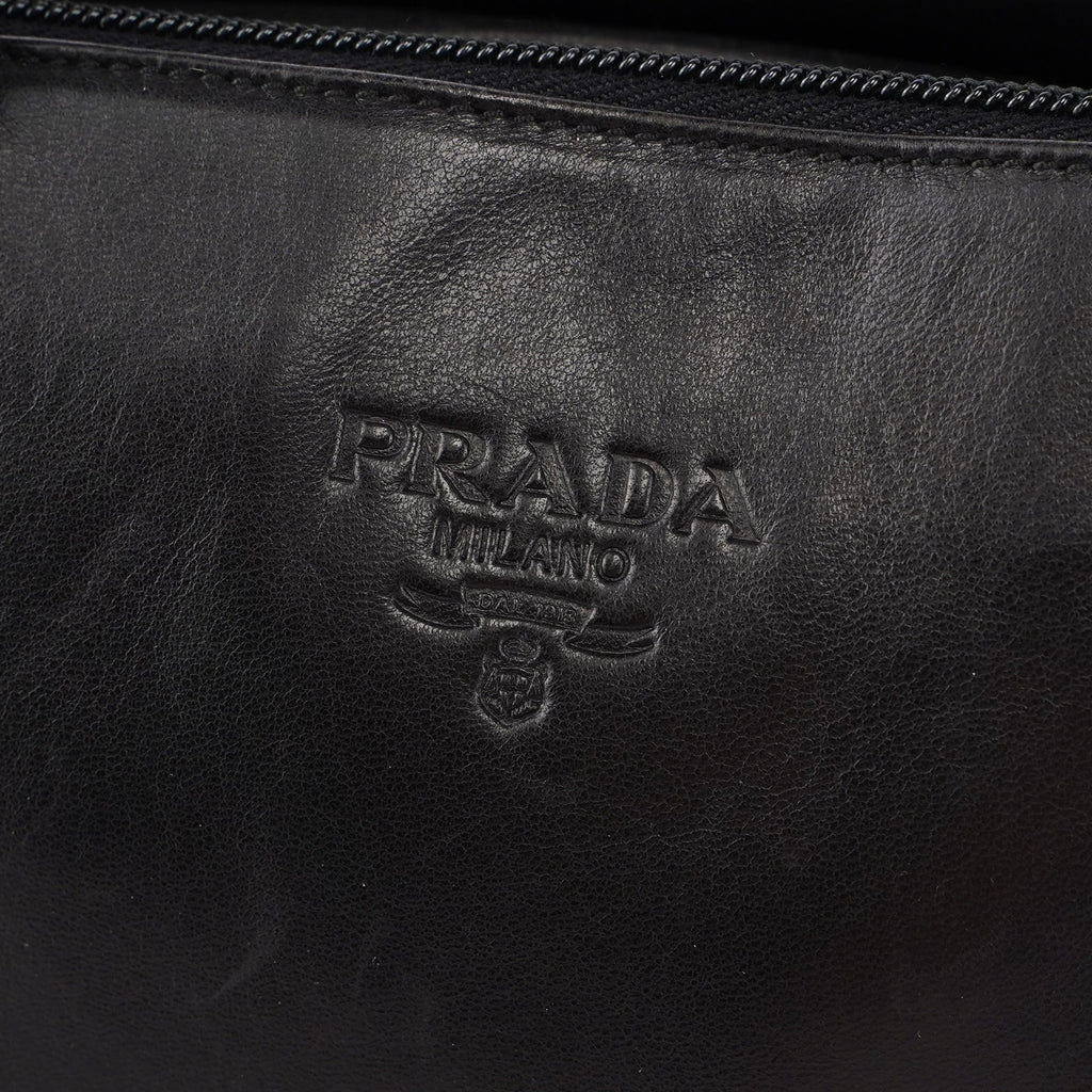 1995 Black Nappa Tote Bag