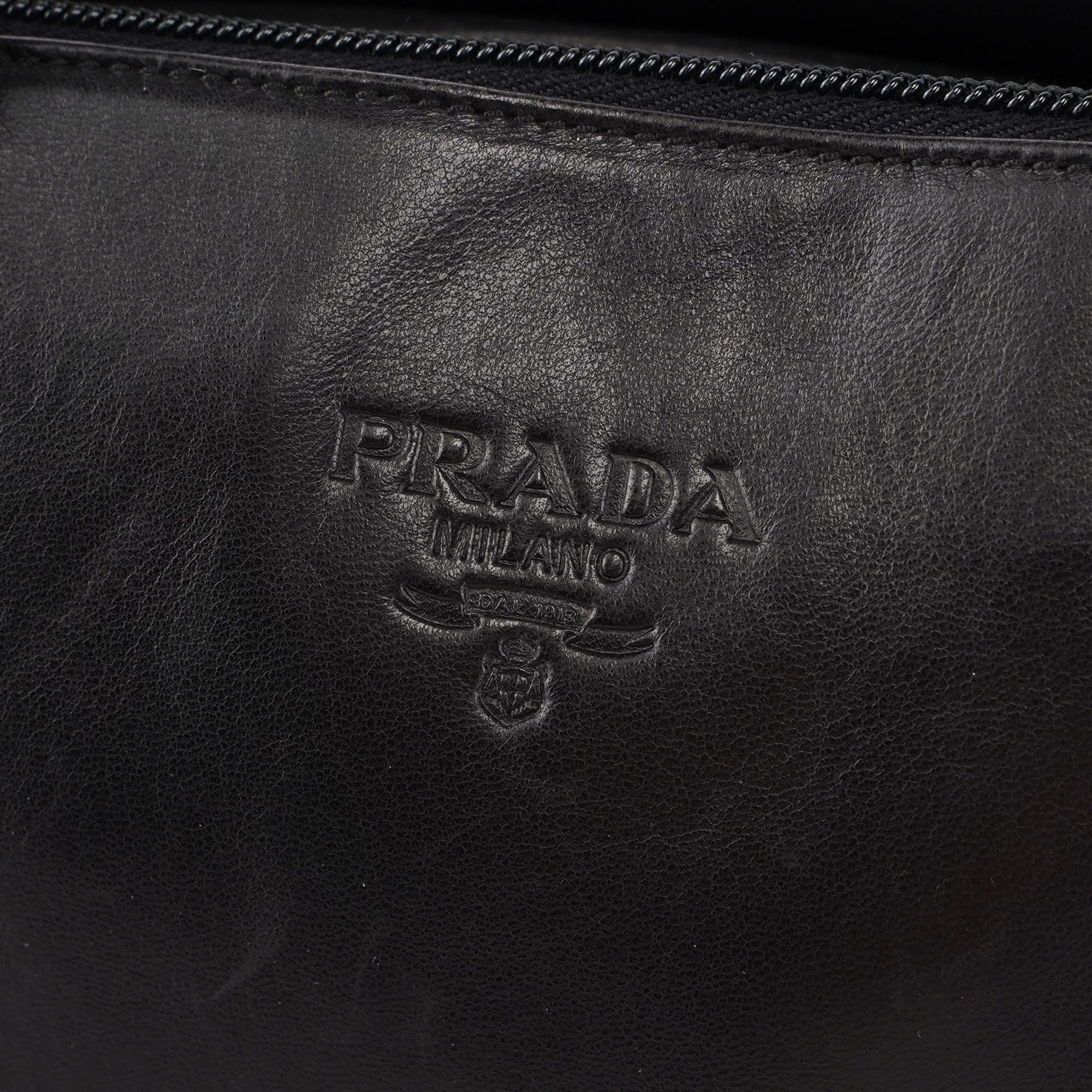 1995 Black Nappa Tote Bag