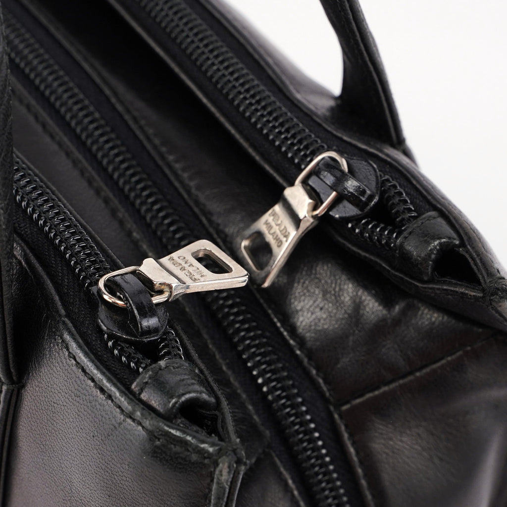 1995 Black Nappa Tote Bag