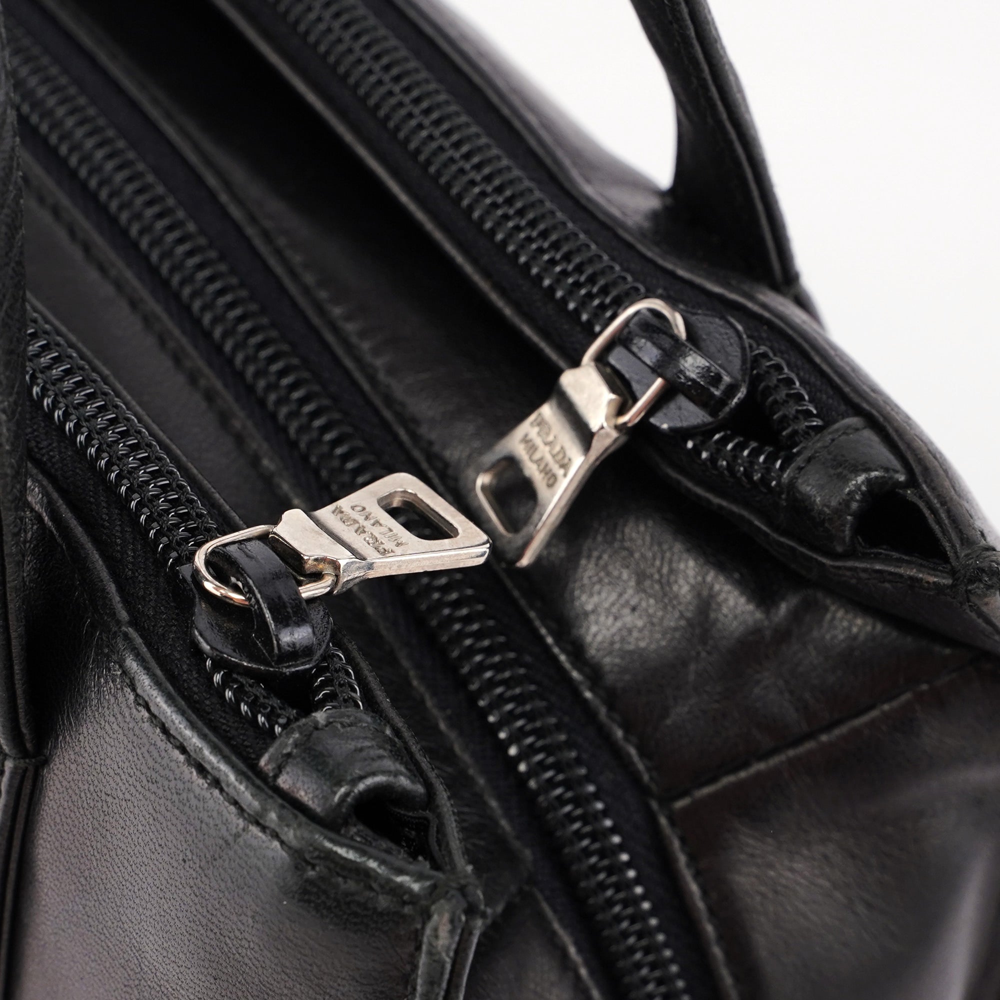 1995 Black Nappa Tote Bag