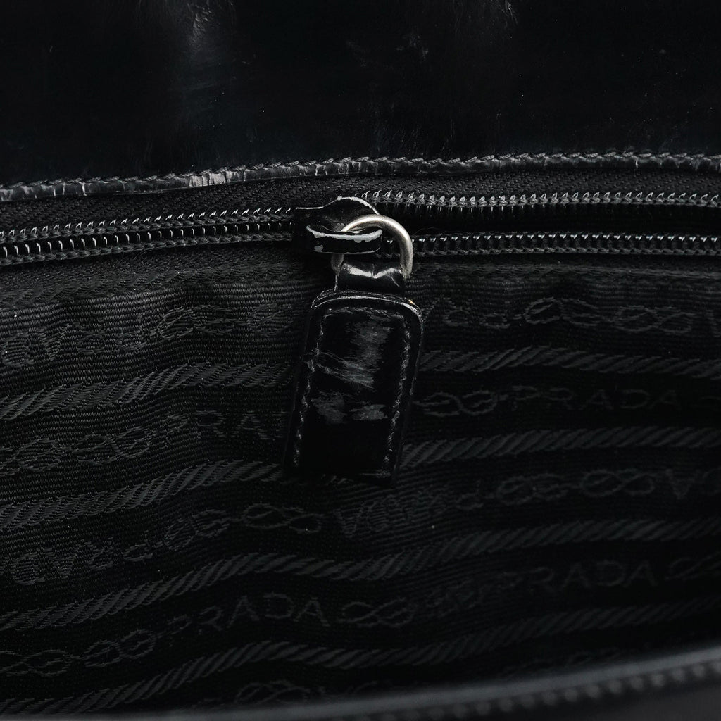 1995 Black Spazolato Sport Tote Bag