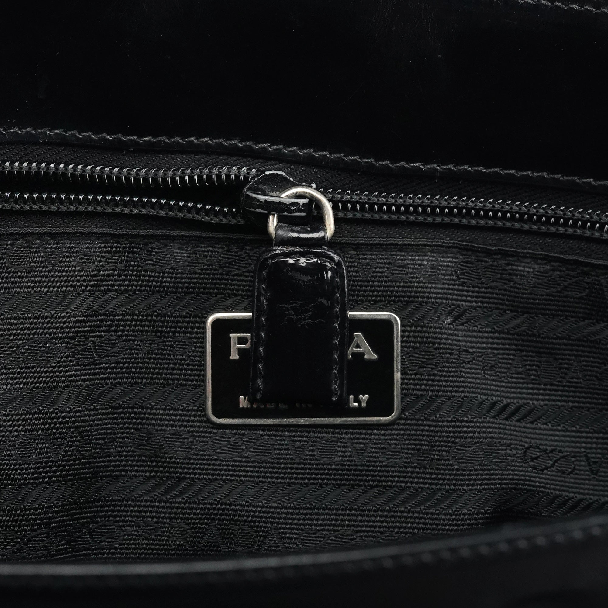 1995 Black Spazolato Sport Tote Bag