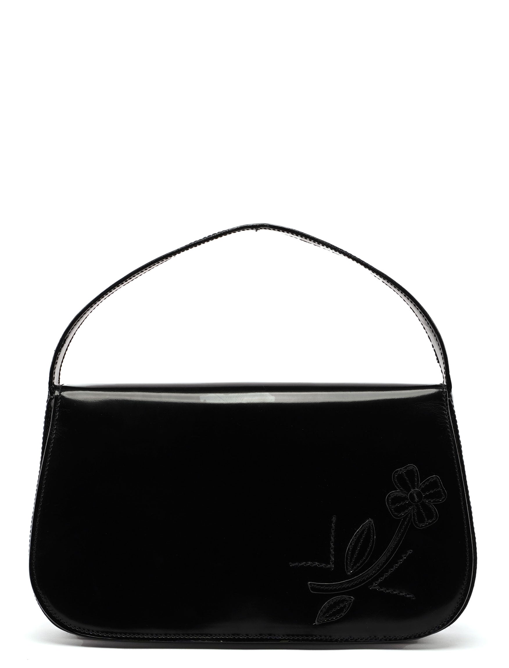1995 Black Spazzolato Handbag